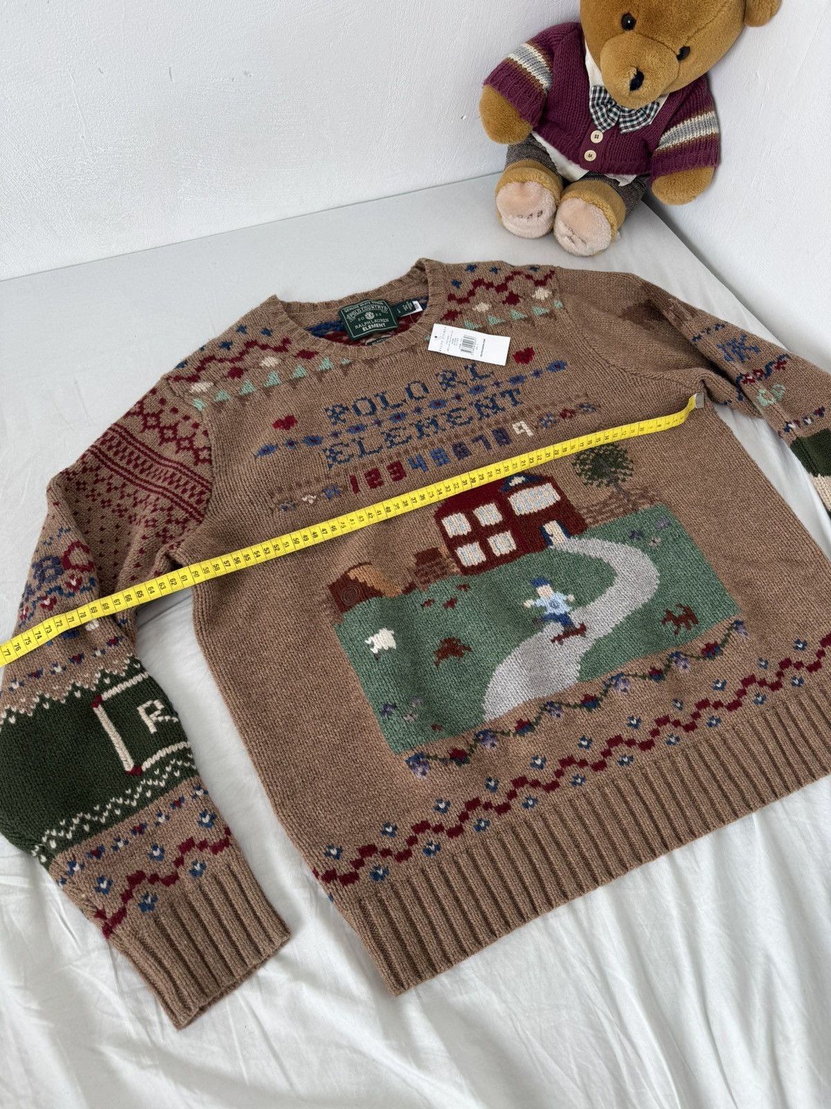 Ralph Lauren Ralph Lauren X Element skateboarding wool knitted sweater Size US L / EU 52-54 / 3 - 9 Thumbnail