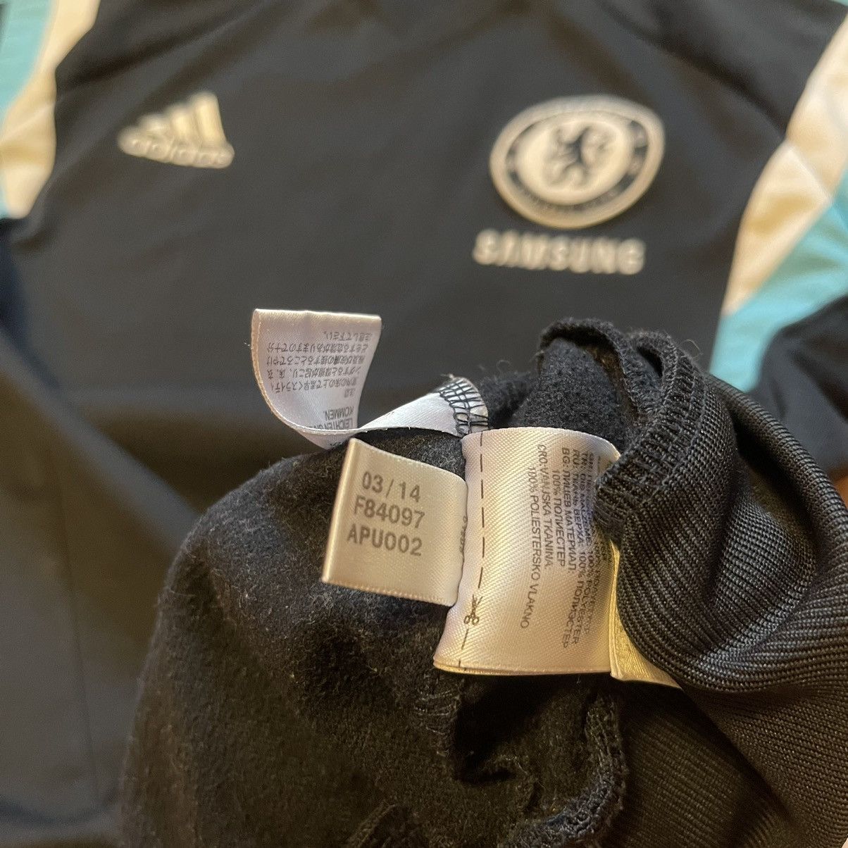 Adidas CHELSEA ADIDAS 2014/2015 FOOTBALL SOCCER TRAINING TOP Size US M / EU 48-50 / 2 - 10 Thumbnail