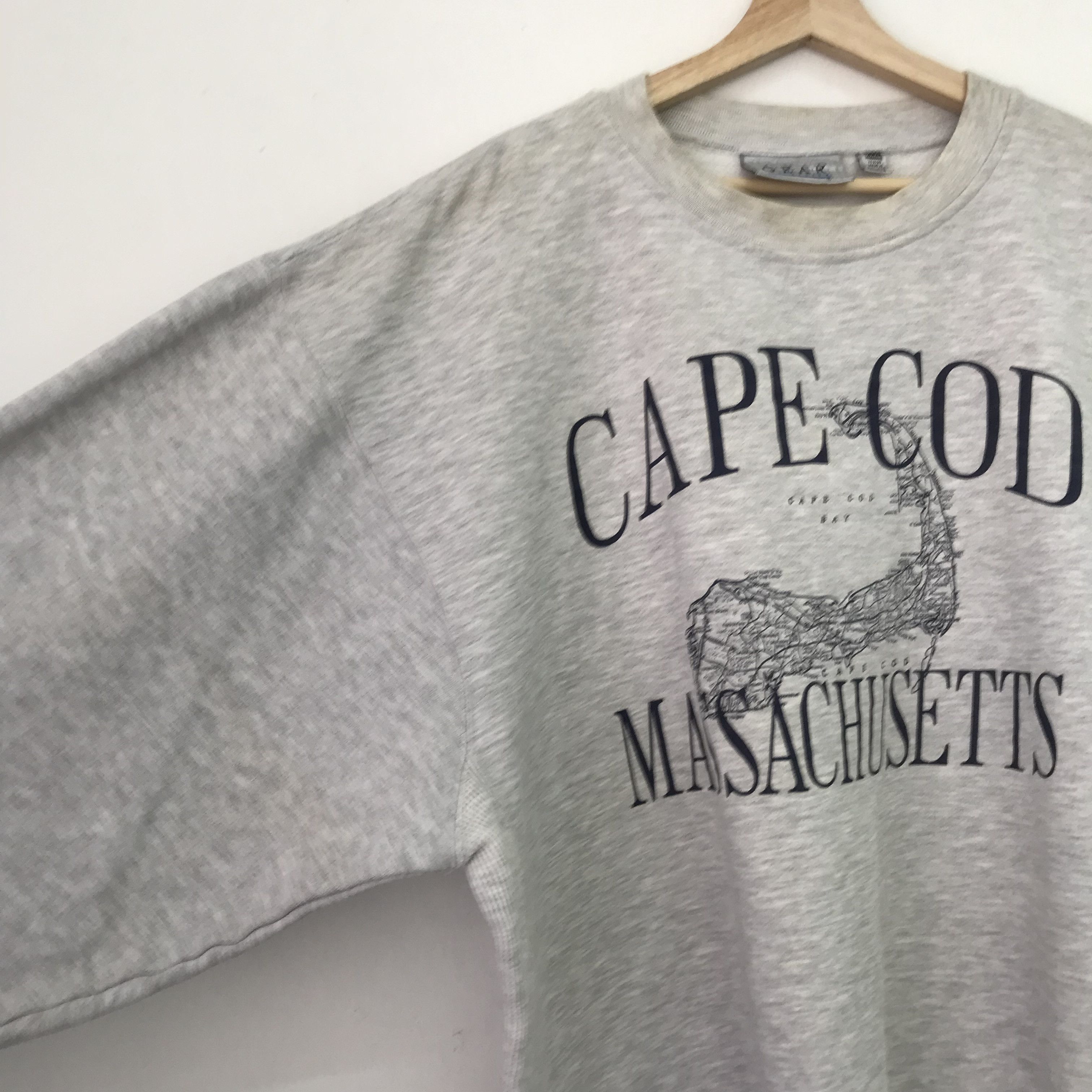 Vintage Vintage 90s Cape Cod Massachusetts Gray - 349 Size US XXL / EU 58 / 5 - 4 Thumbnail