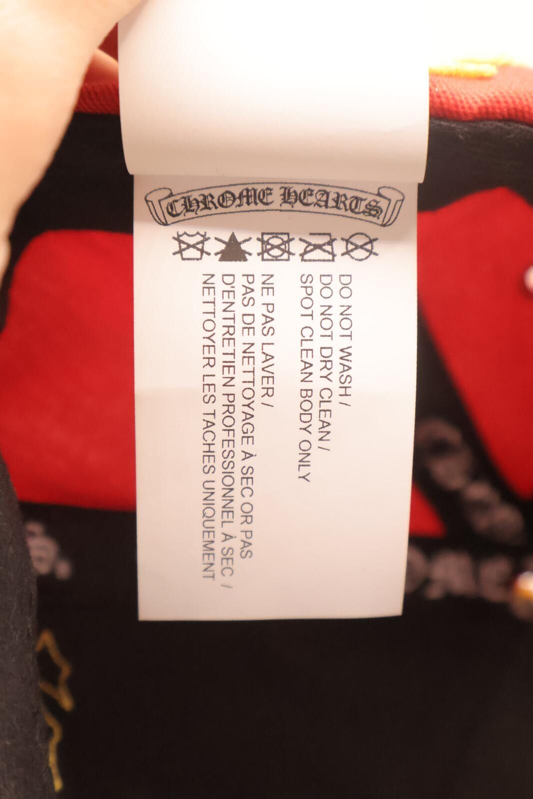 Chrome Hearts Red Yellow Cross Patch Baseball Hat Size ONE SIZE - 5 Thumbnail