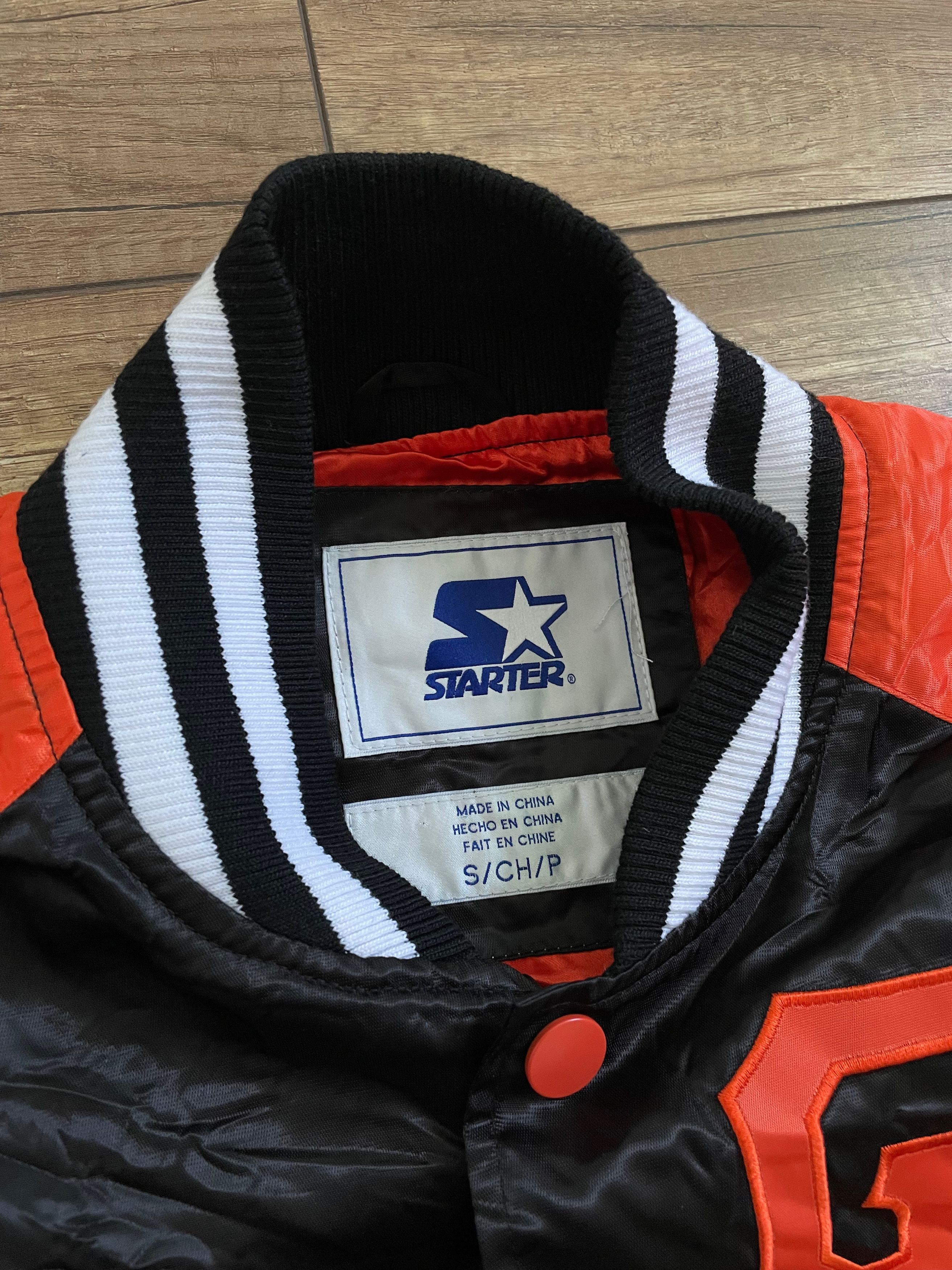 Starter Vintage Starter MLB San Francisco Giants Nylon Bomber Jacket Size US S / EU 44-46 / 1 - 11 Thumbnail