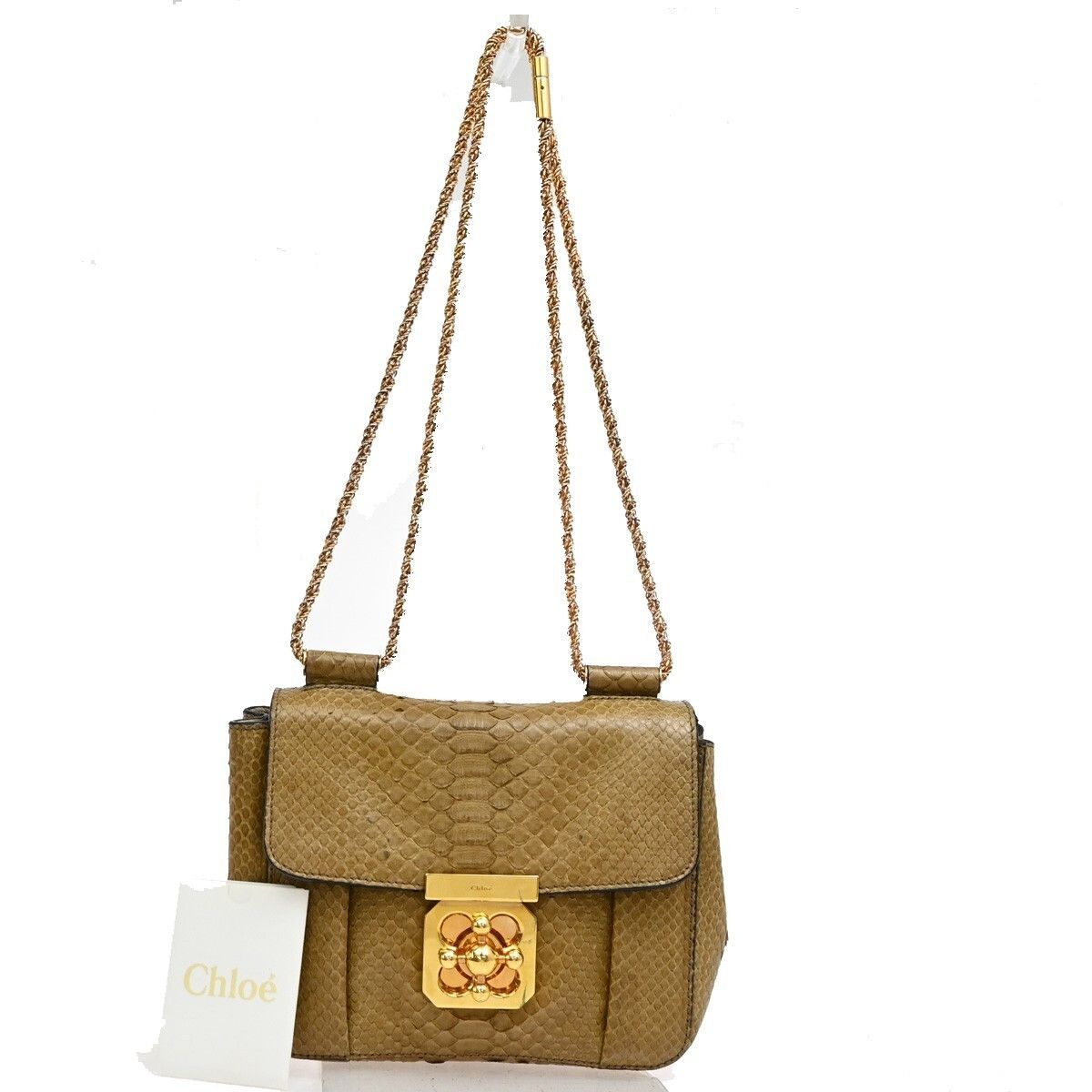 Chloe Chloe Elsie Shoulder Bag Perforated Leather Size ONE SIZE - 1 Thumbnail