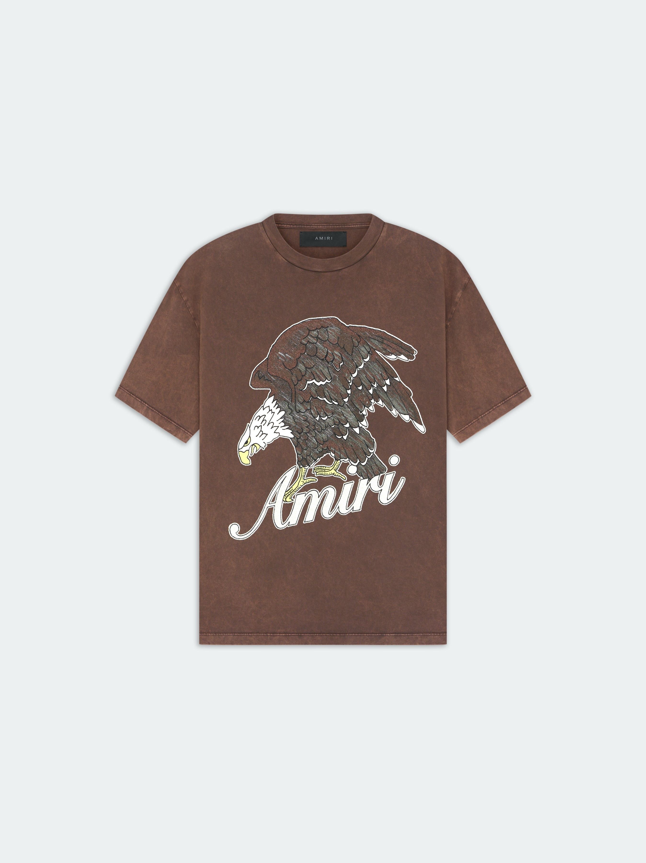 Amiri o1orln1025 Eagle T-Shirt in Brown Size US S / EU 44-46 / 1 - 1 Thumbnail