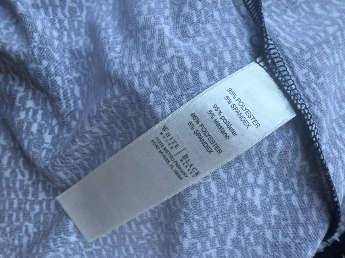 White House Black Market White House Black Market Black White Sleeveless Top Blouse Size XL / US 12-14 / IT 48-50 - 10 Thumbnail