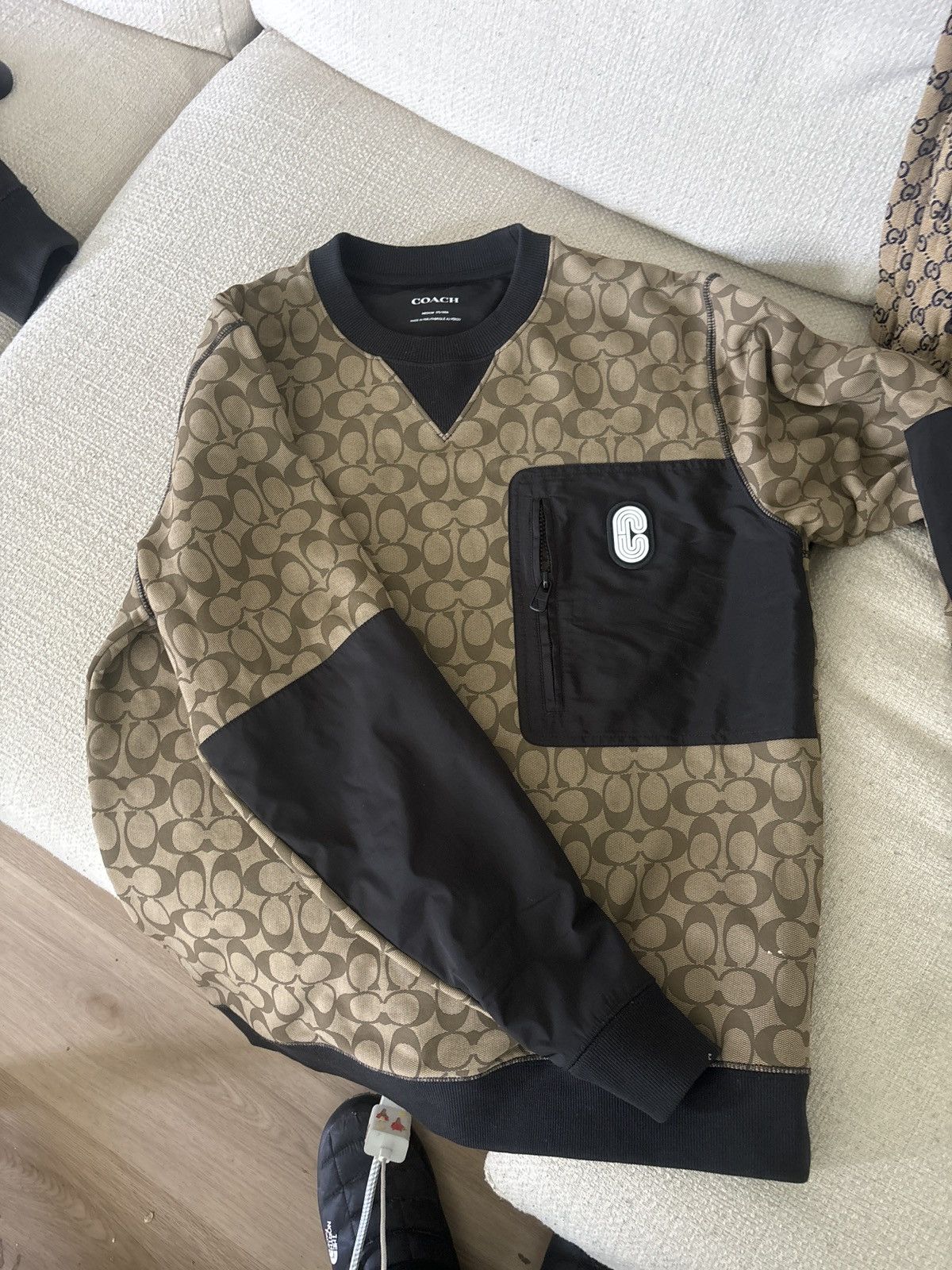 Coach Coach monogram sweater Size US M / EU 48-50 / 2 - 1 Thumbnail