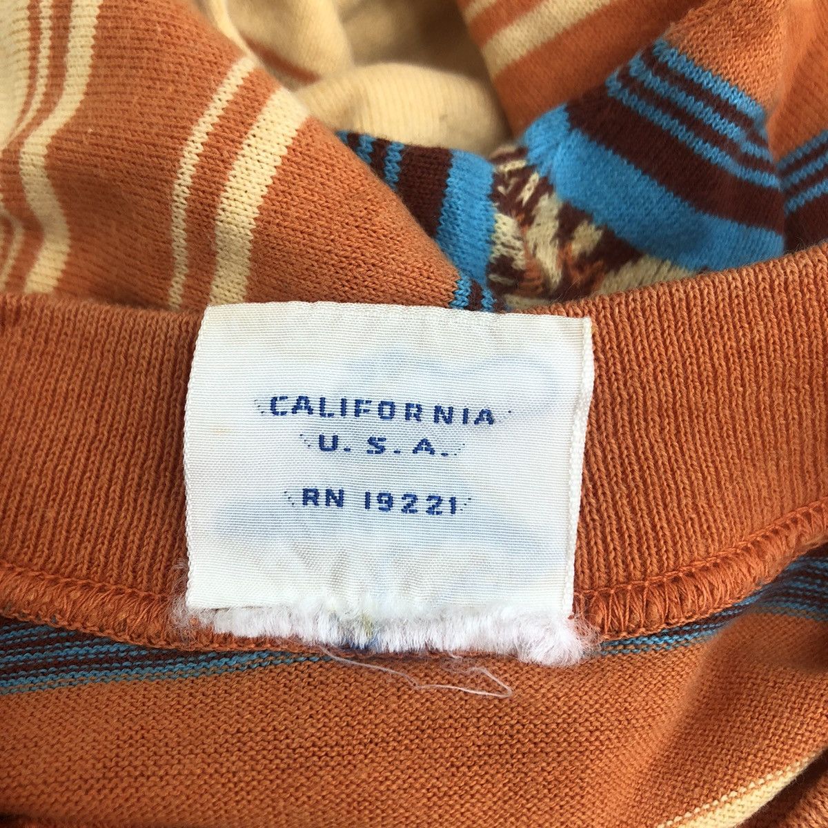 Vintage Vintage 80’ GOLDEN BREED CALIFORNIA Surf Aztec Tee Shirt Top Size US M / EU 48-50 / 2 - 5 Thumbnail