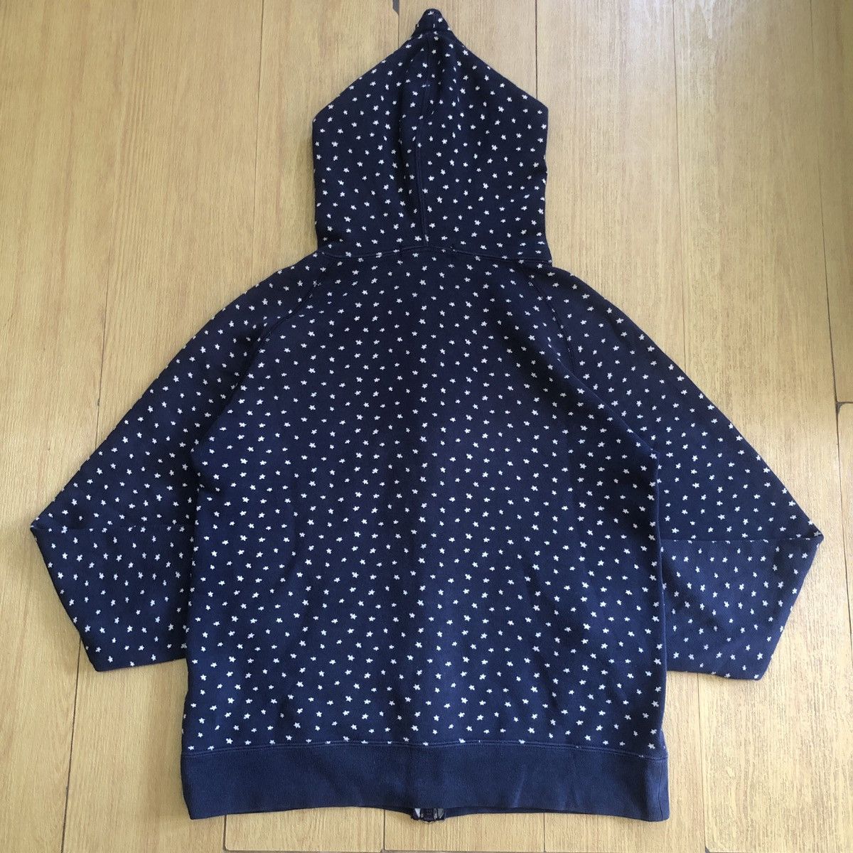 Bape Bapesta Small Logo Fullprint Fullzip Hoodie Size XS / US 0-2 / IT 36-38 - 2 Thumbnail