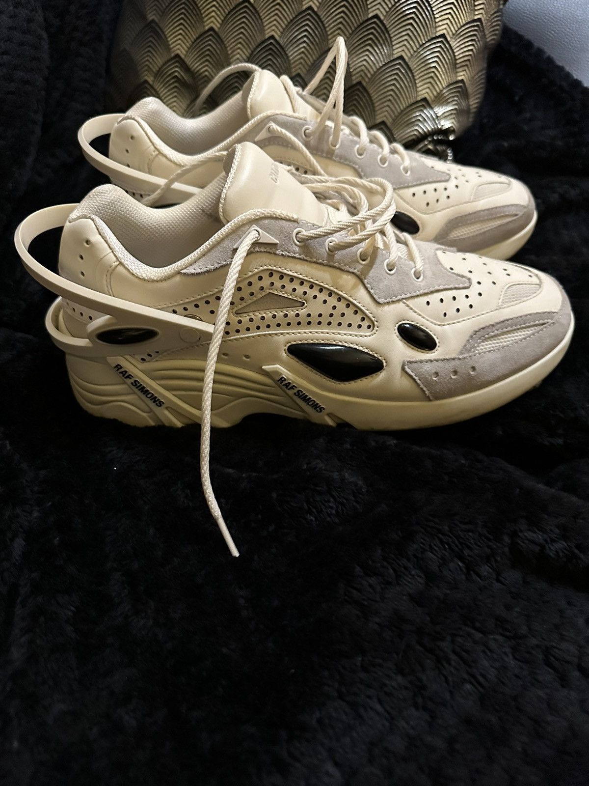 image of Raf Simons Cylon-21 Shoes in White, Men's (Size 11)