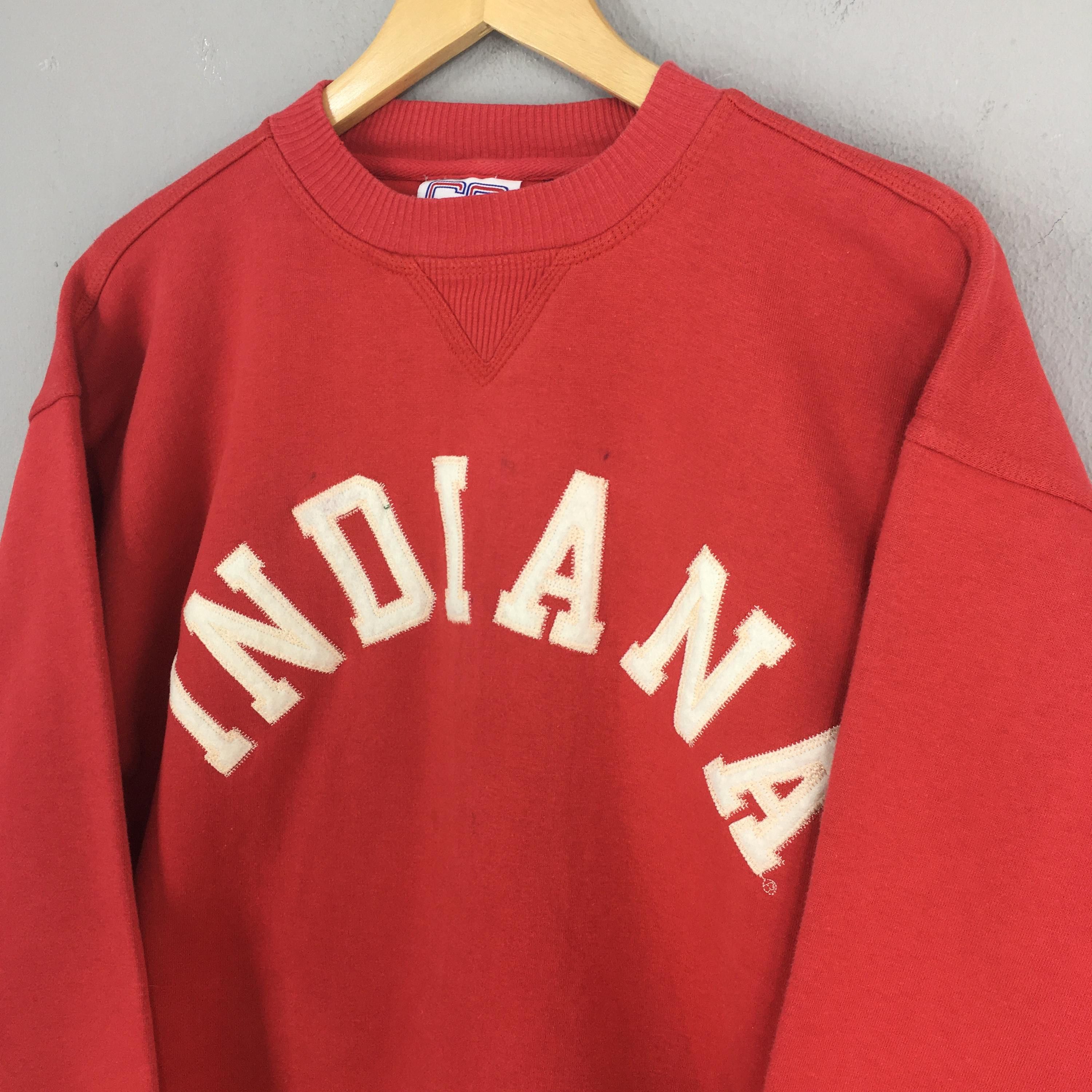 NCAA × Vintage Vintage Indiana University Sweatshirt Medium Size US M / EU 48-50 / 2 - 3 Thumbnail