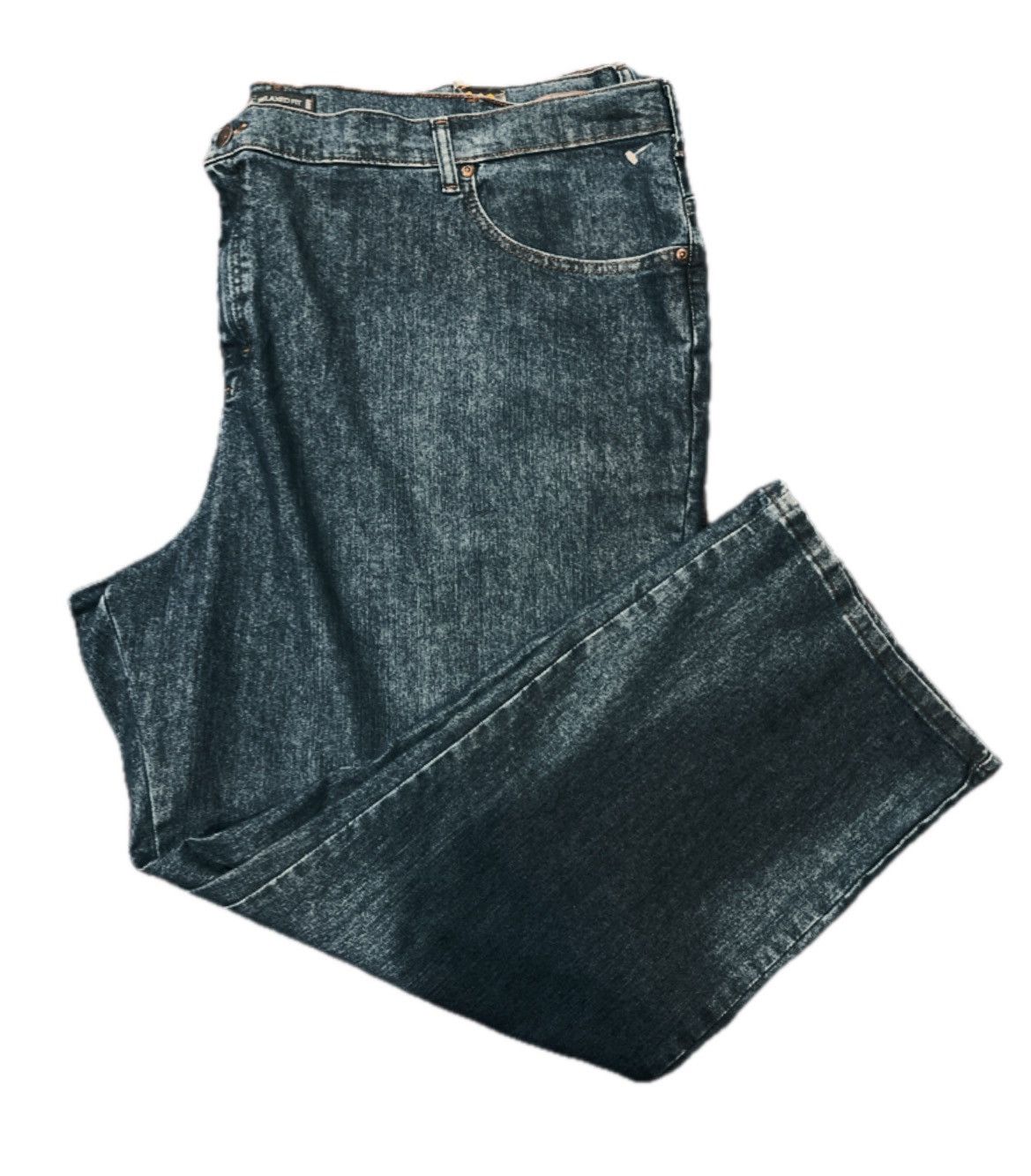 Lee NWT Lee Women's Plus Relaxed Fit Premium Rinse Jeans (30W) Size 42" / US 20 - 5 Thumbnail