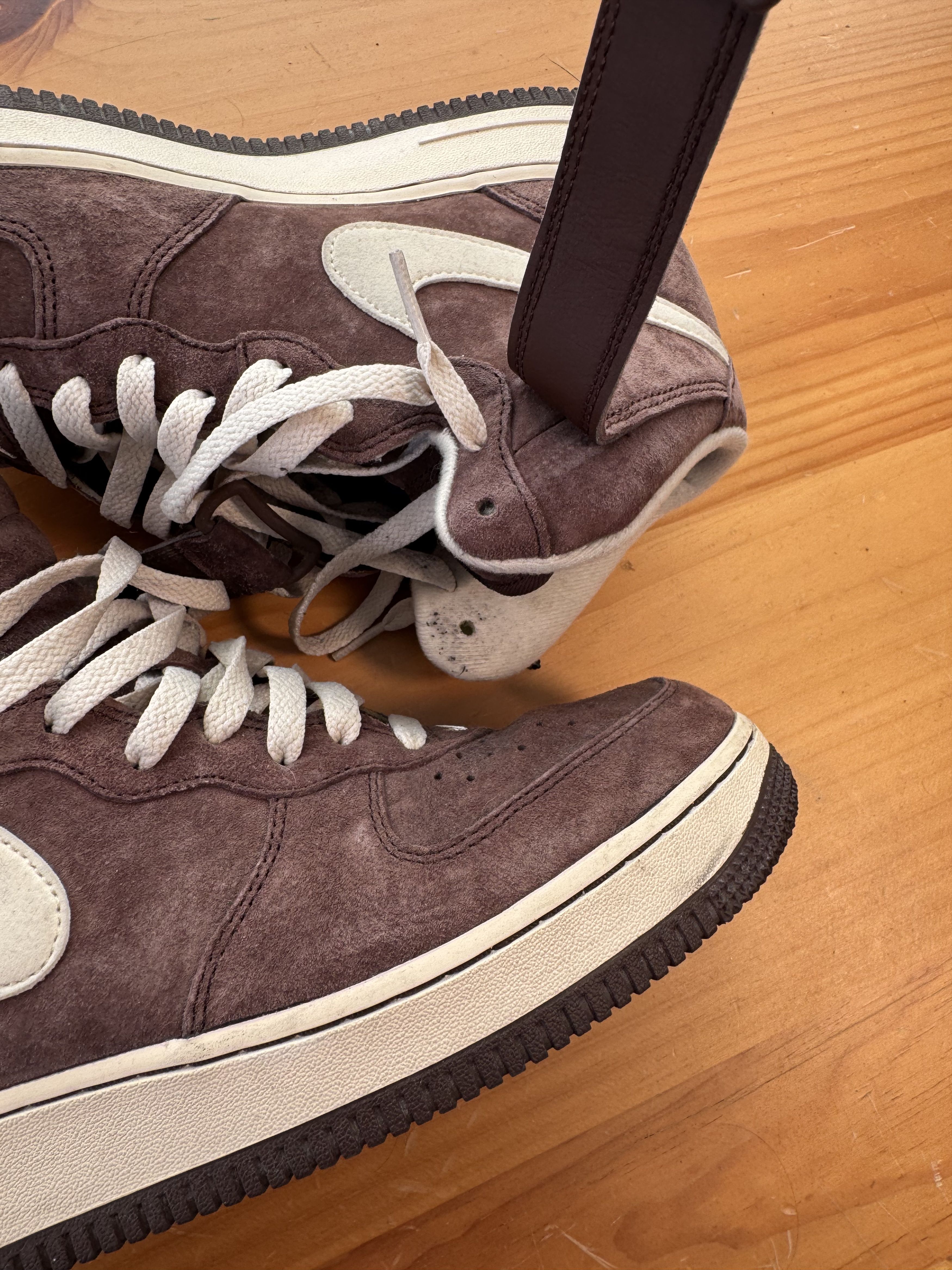 Nike Nike Air Force 1 Mid Chocolate Size US 8.5 / EU 41-42 - 3 Thumbnail