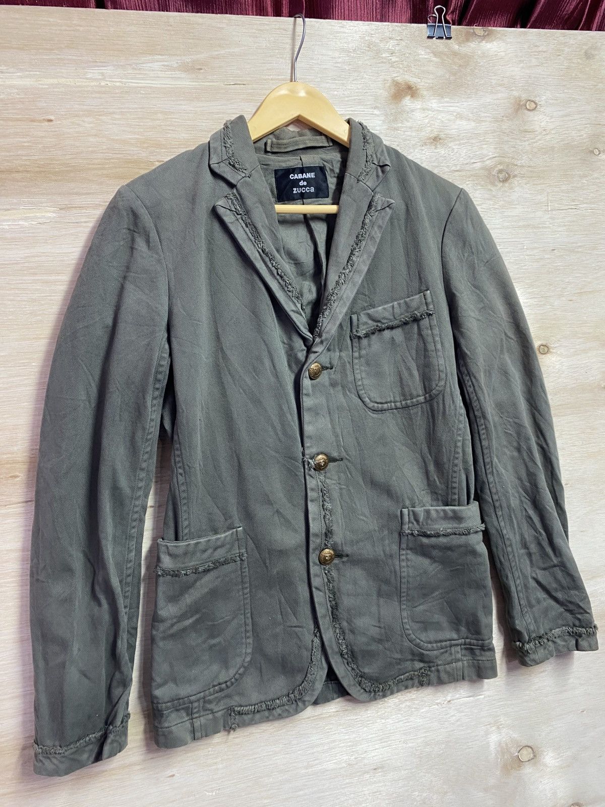 CABANE de ZUCCa Cabane de Zucca Comme des gargons jacket Size US M / EU 48-50 / 2 - 3 Thumbnail