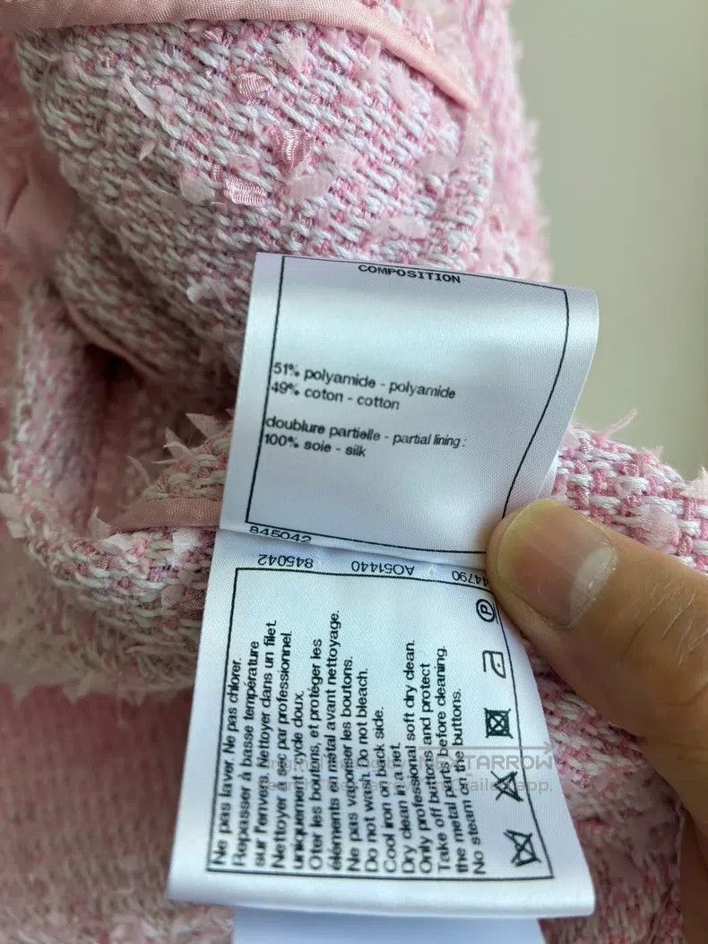 Chanel Chanel 21C pink tweed jacket Size XXS / US 00 / IT 34 - 8 Thumbnail