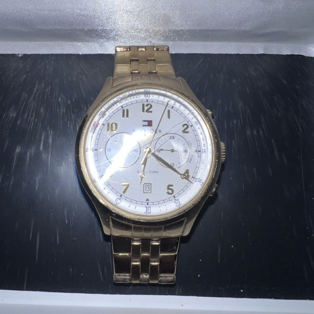 Tommy Hilfiger Tommy Hilfiger Gold Emerson Watch Size ONE SIZE - 1 Thumbnail