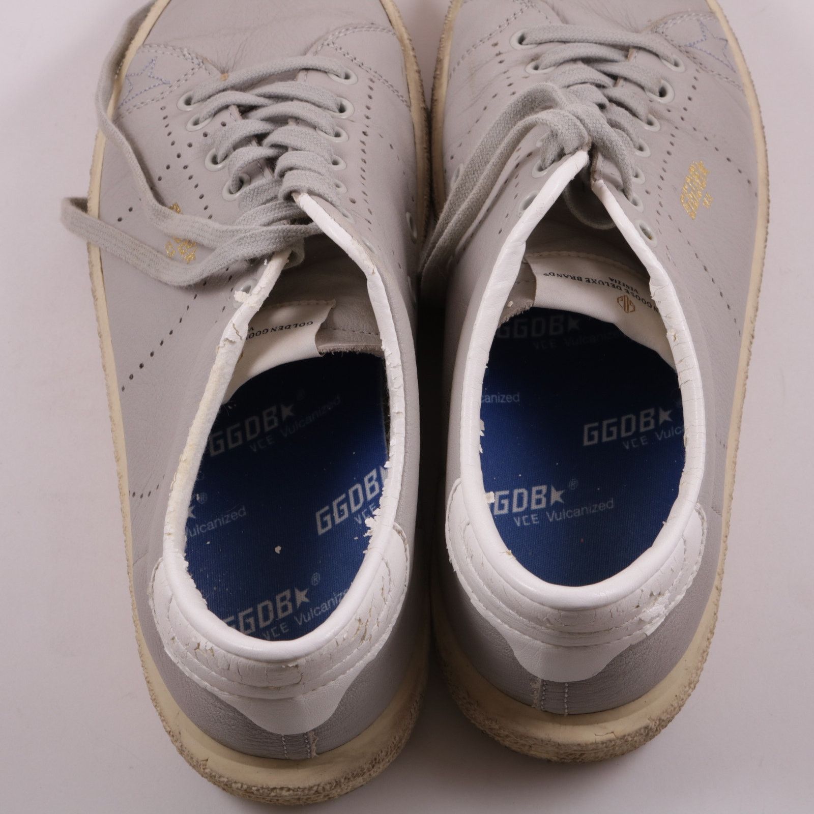Golden Goose Golden Goose Deluxe Brand Gray Tennis Sneakers 36 6 Size US 6 / IT 36 - 8 Thumbnail