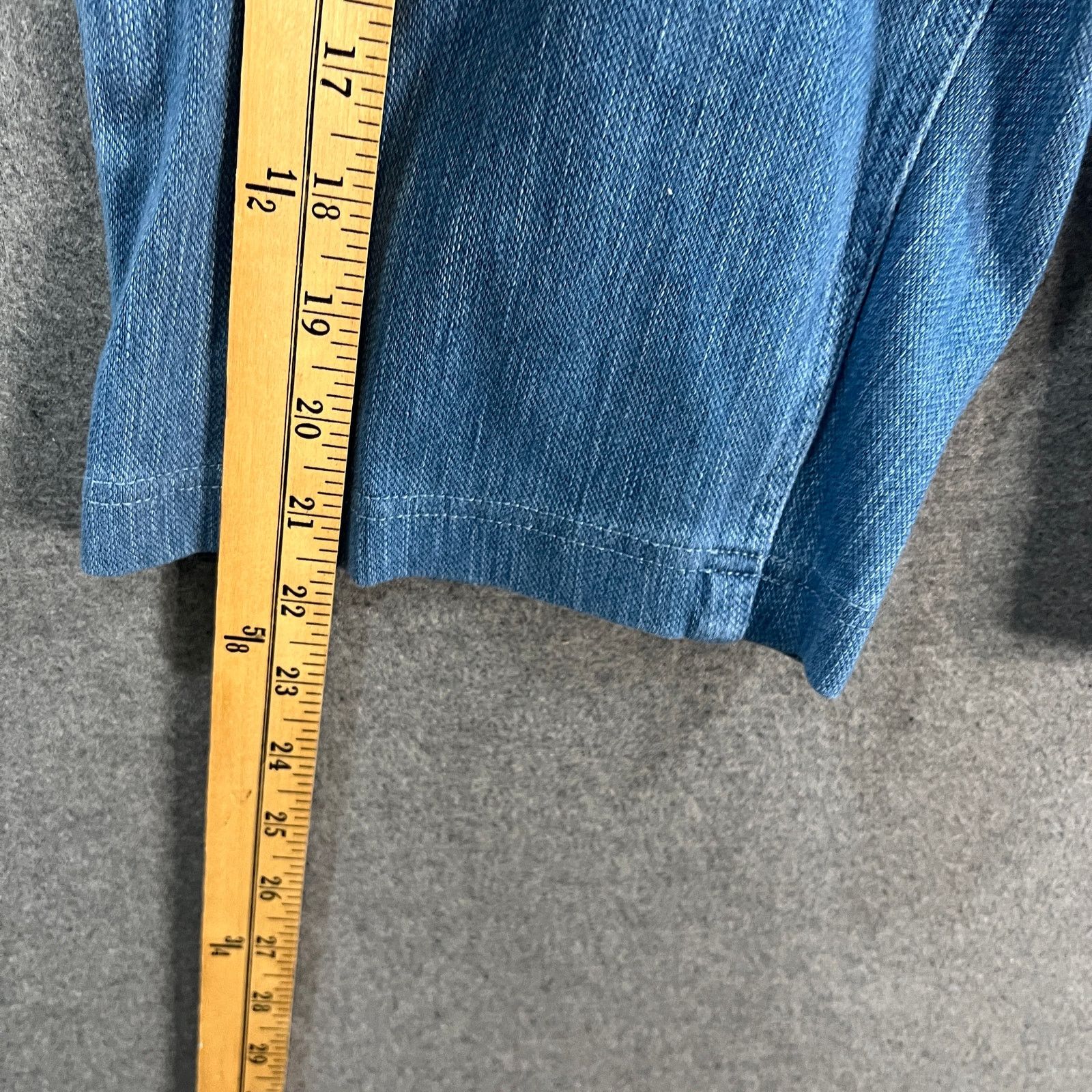Other Isaac Mizrahi Live! Tall Knit Denim Pull On Bermuda Size 26" / US 2 / IT 38 - 5 Thumbnail
