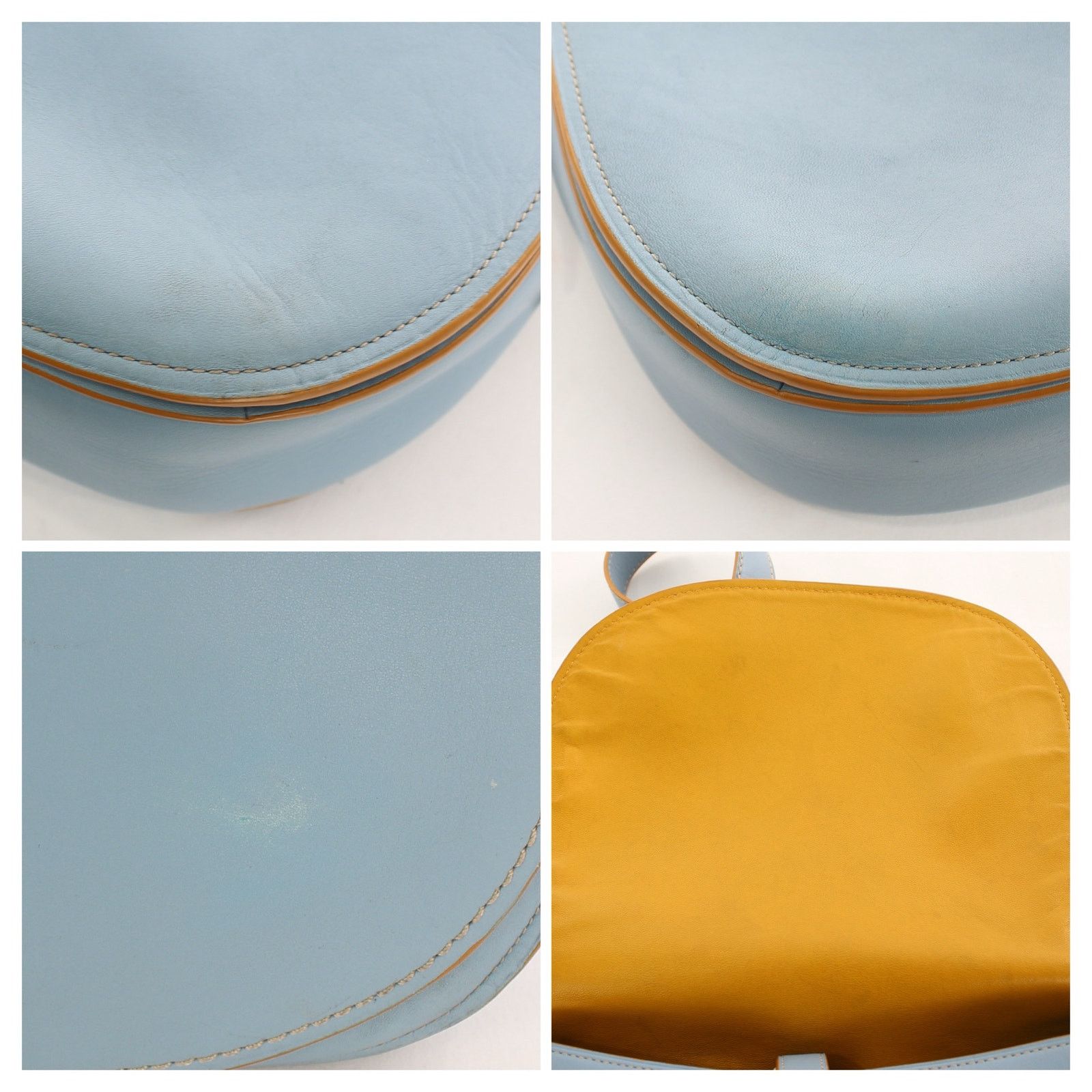 Coach Coach 75th Anniversary Light Blue Leather Crossbody Bag Size ONE SIZE - 11 Thumbnail