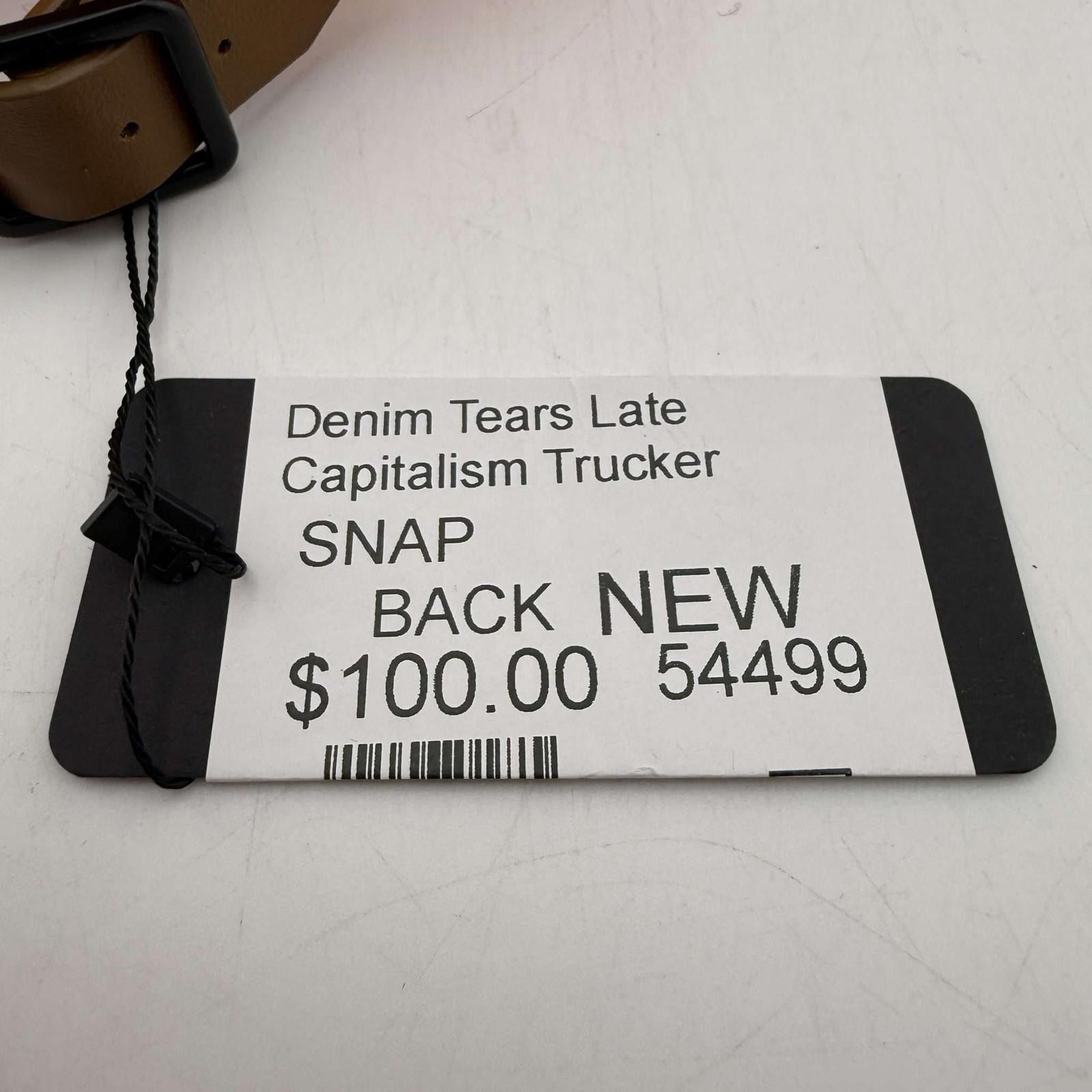 DENIM TEARS Denim Tears Late Capitalism Trucker Hat Size ONE SIZE - 9 Thumbnail