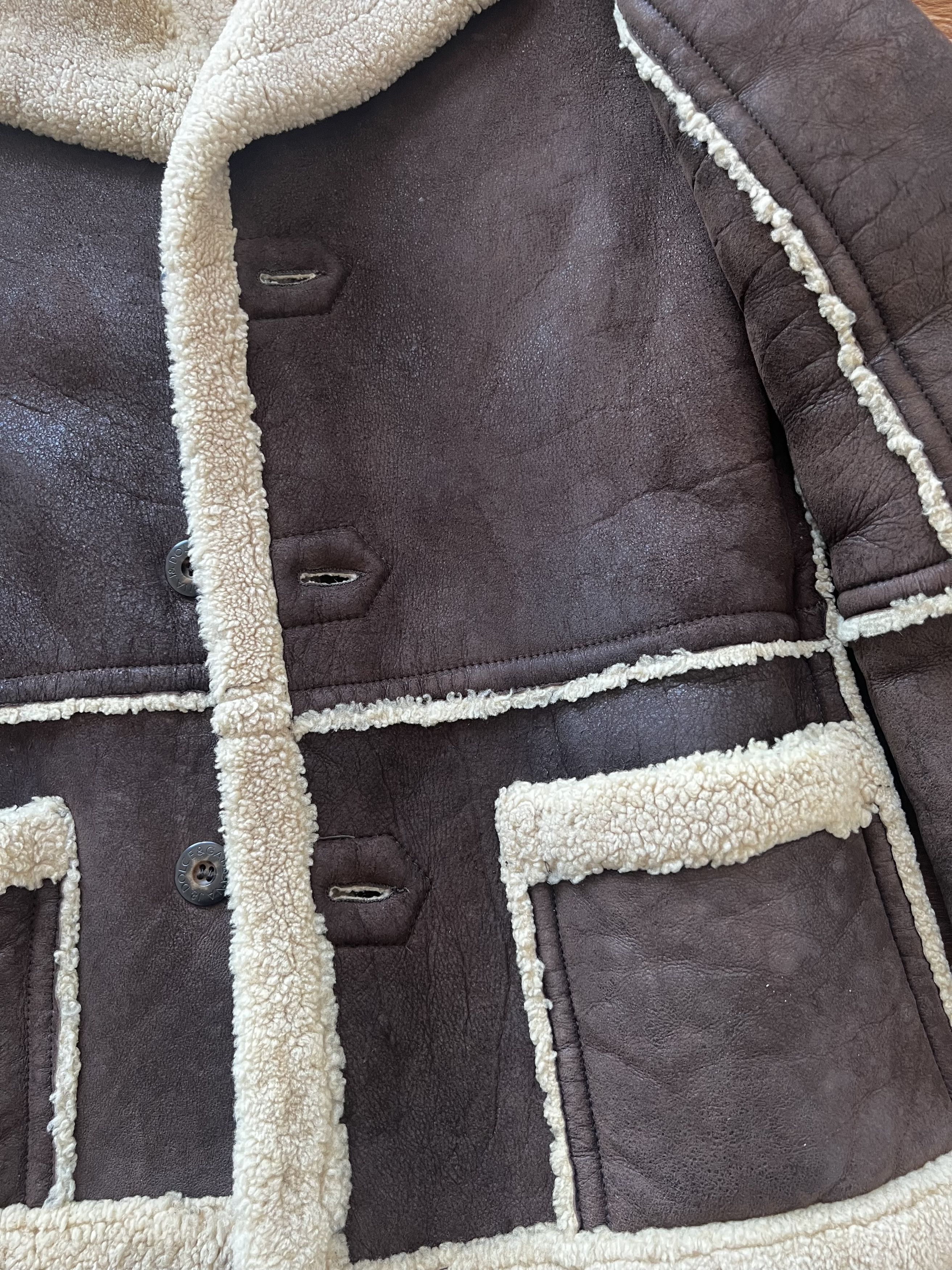 Dolce & Gabbana Dolce & Gabbana Archive Shearling 2000's Size US M / EU 48-50 / 2 - 2 Thumbnail