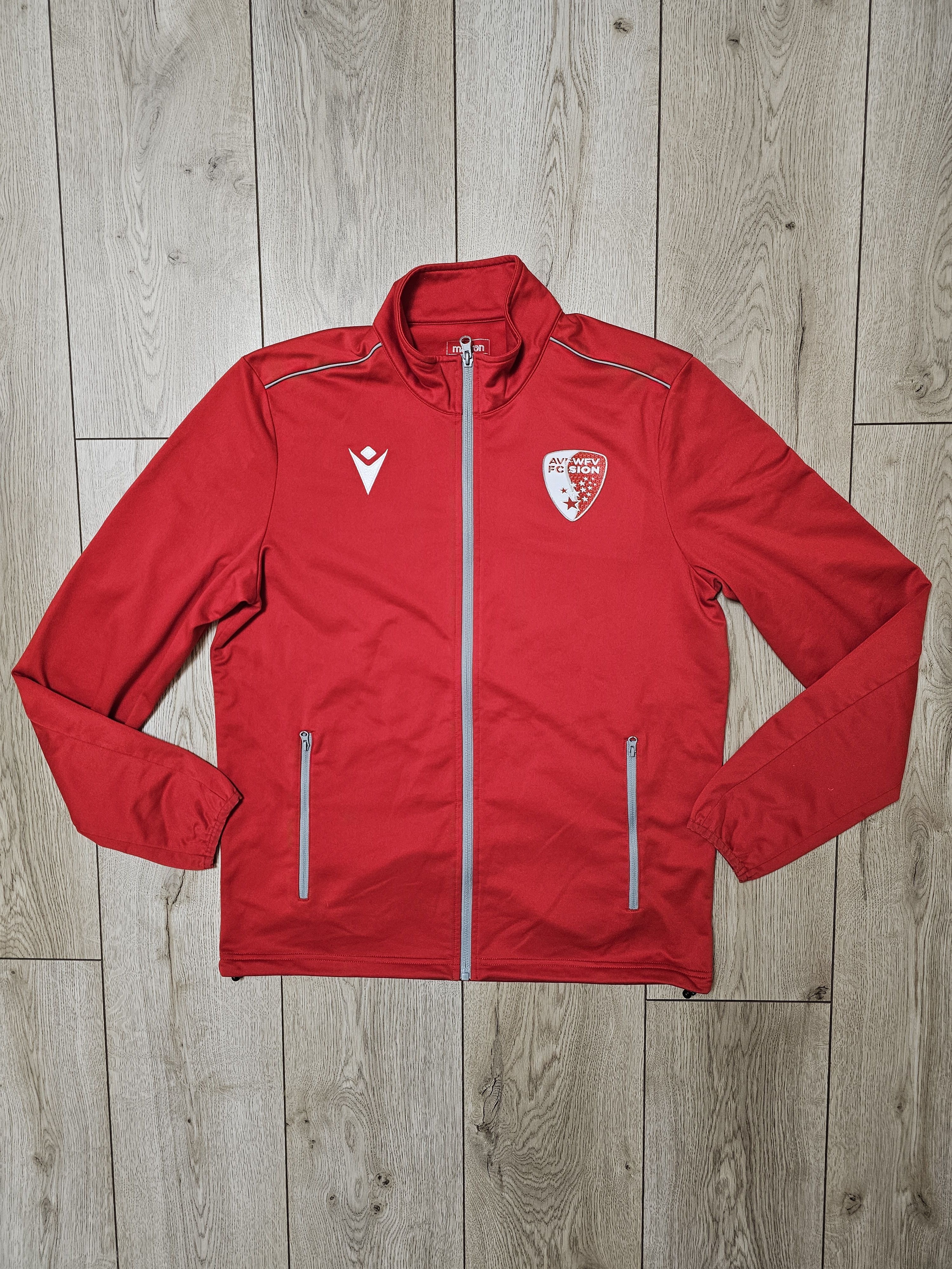 Macron FC SION TRAINING FOOTBALL JACKET SWITZERLAND SOCCER JACKET Size US M / EU 48-50 / 2 - 1 Thumbnail
