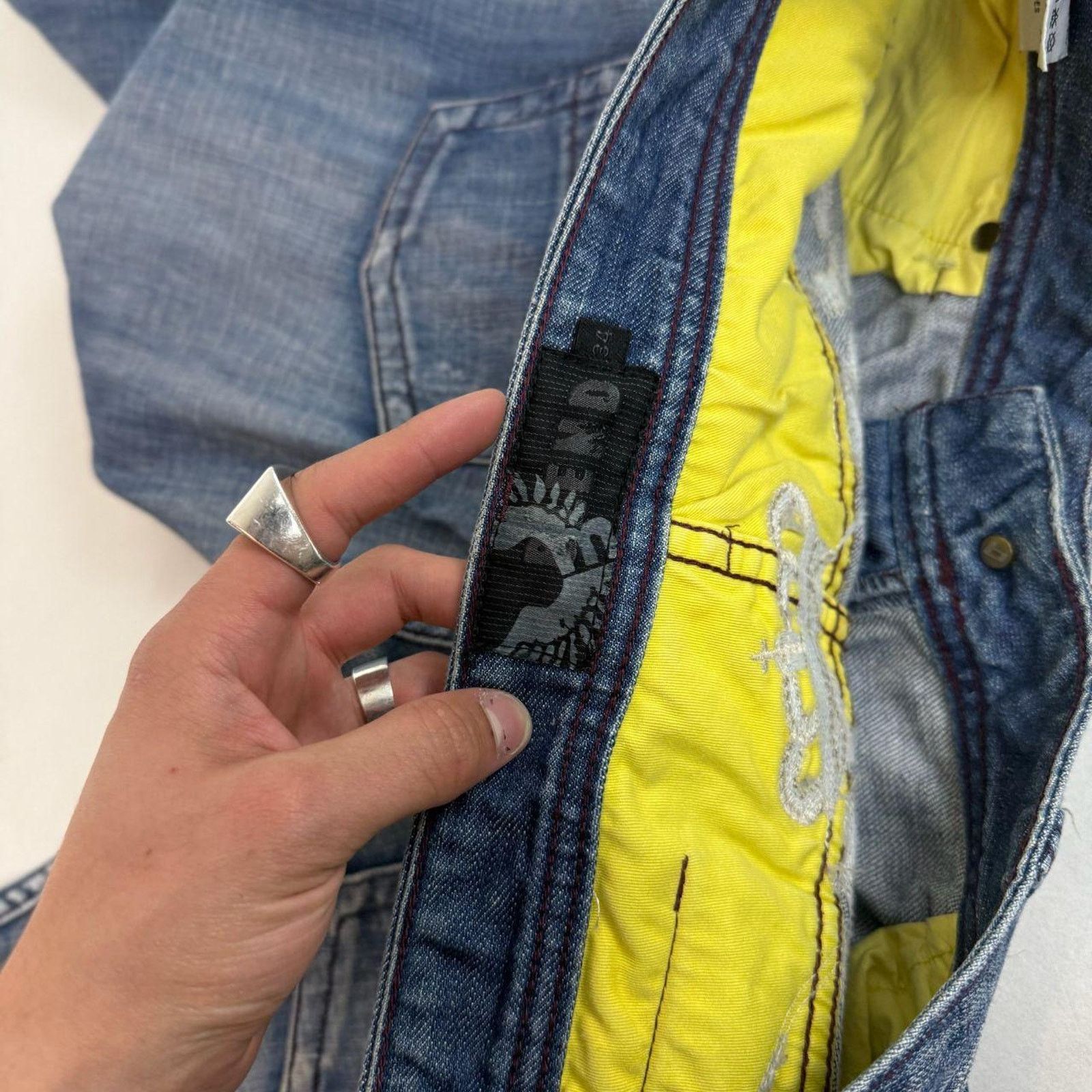 Vintage y2k rare faded skater grunge archive baggy jeans