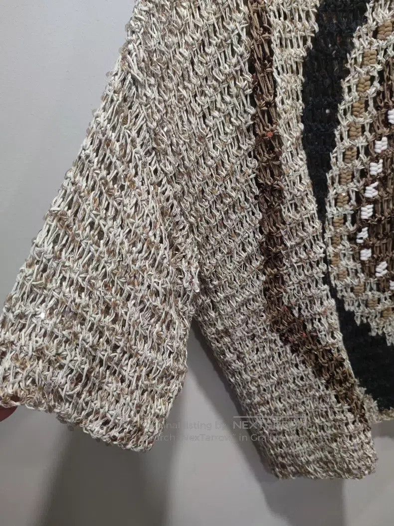 Brunello Cucinelli Brunello Cucinelli Sequined sweater cardigan Size 3XL / US 20-22 - 2 Thumbnail