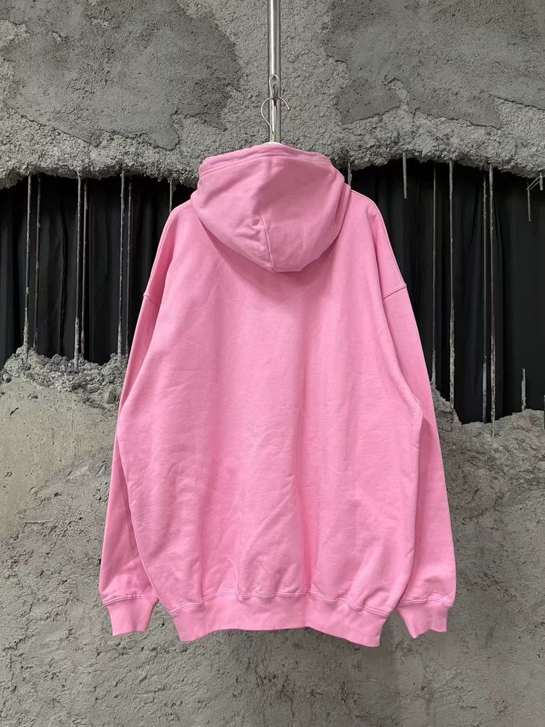 Balenciaga Balenciaga Pink Rhinestone Hoodie 2503-Nextarrow Size US S / EU 44-46 / 1 - 2 Thumbnail