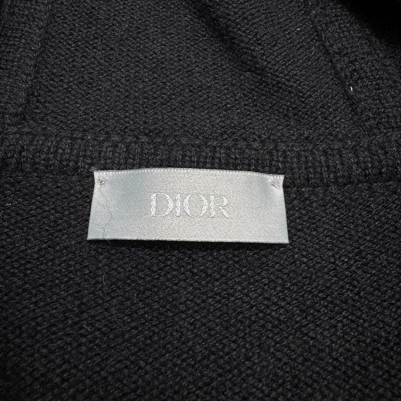 Dior Dior Letter embroidery cashmere zipper sweatshirt jacket 25 Size US XXL / EU 58 / 5 - 2 Thumbnail