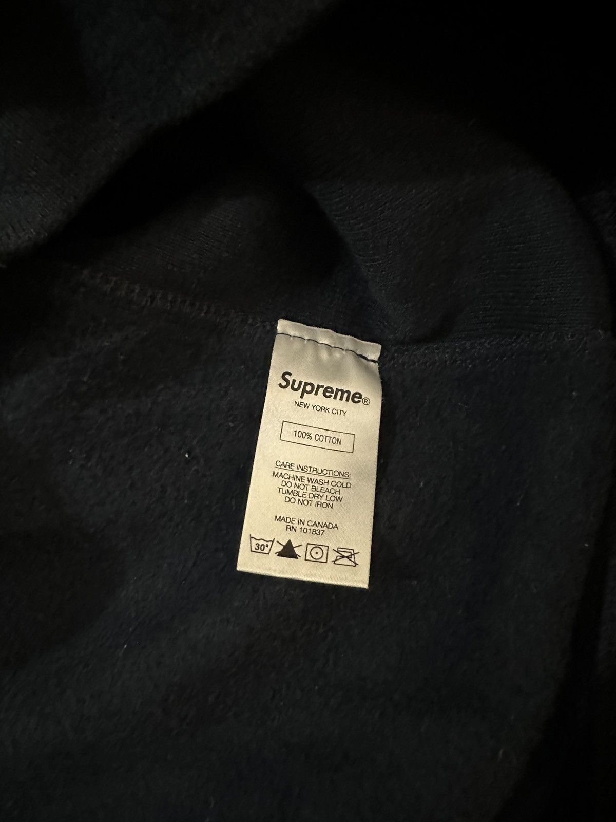 Supreme Supreme Bandana Box Logo Hooded Sweatshirt Navy Blue Large Size US L / EU 52-54 / 3 - 7 Thumbnail