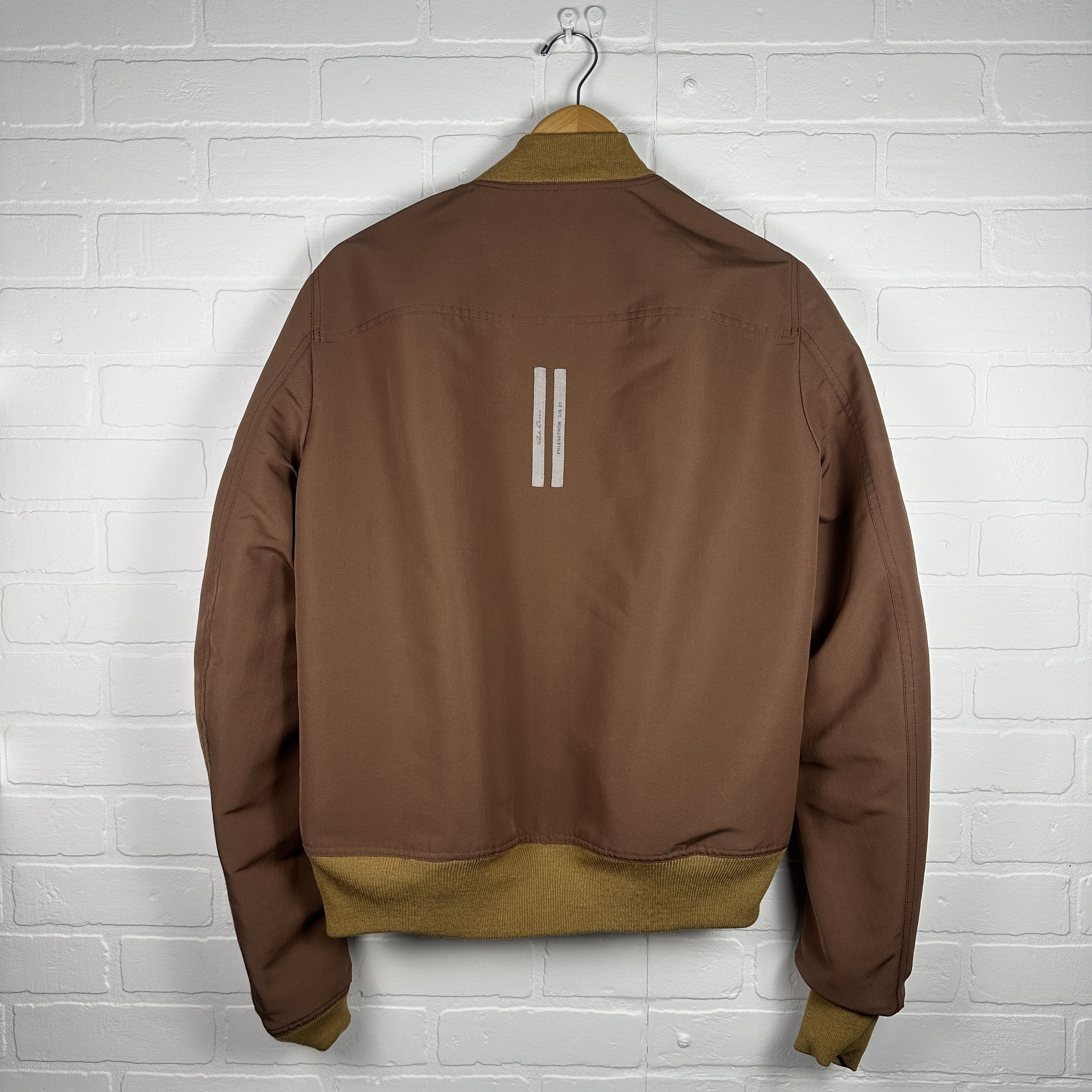 Rick Owens × Rick Owens Drkshdw Rick Owens Reversible Cropped Flight Bomber Size US S / EU 44-46 / 1 - 5 Thumbnail