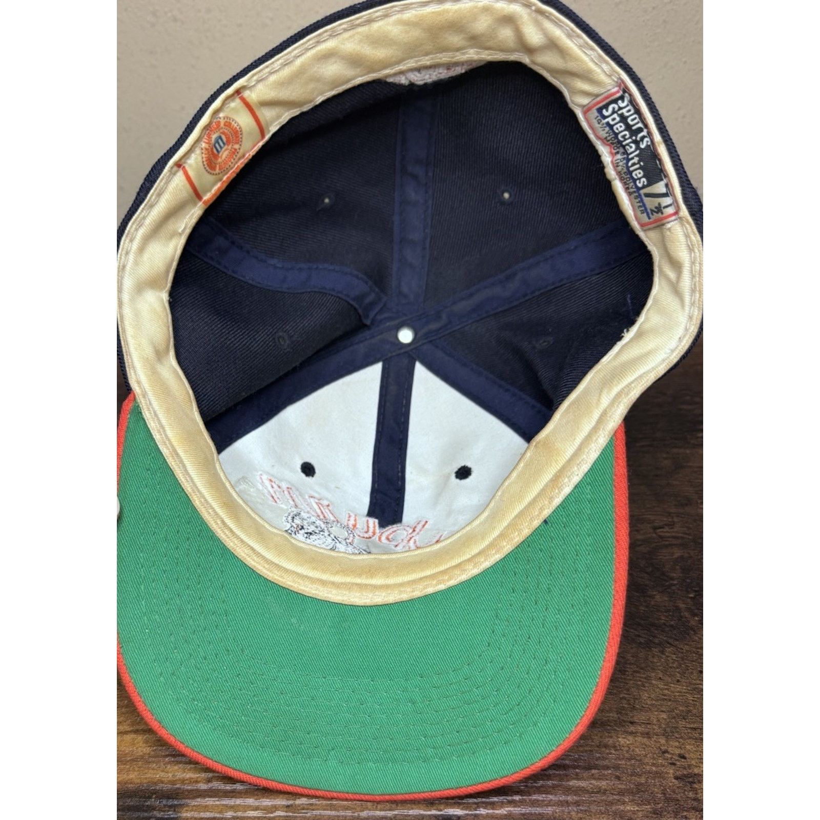 Sports Specialties Vintage Auburn Sports Specialties Fitted Hat Cap 7 1/2 Size ONE SIZE - 6 Thumbnail