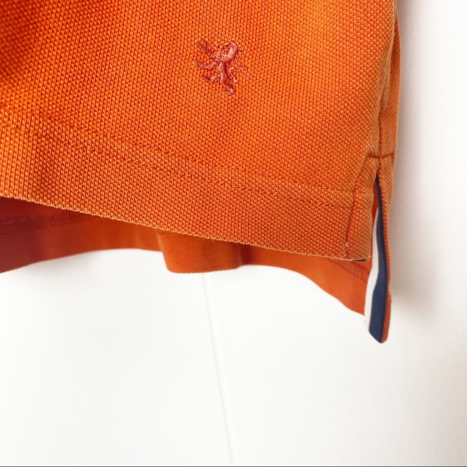 Express Express Pumpkin Pique Polo Shirt Men’s Size Large Size US L / EU 52-54 / 3 - 2 Thumbnail