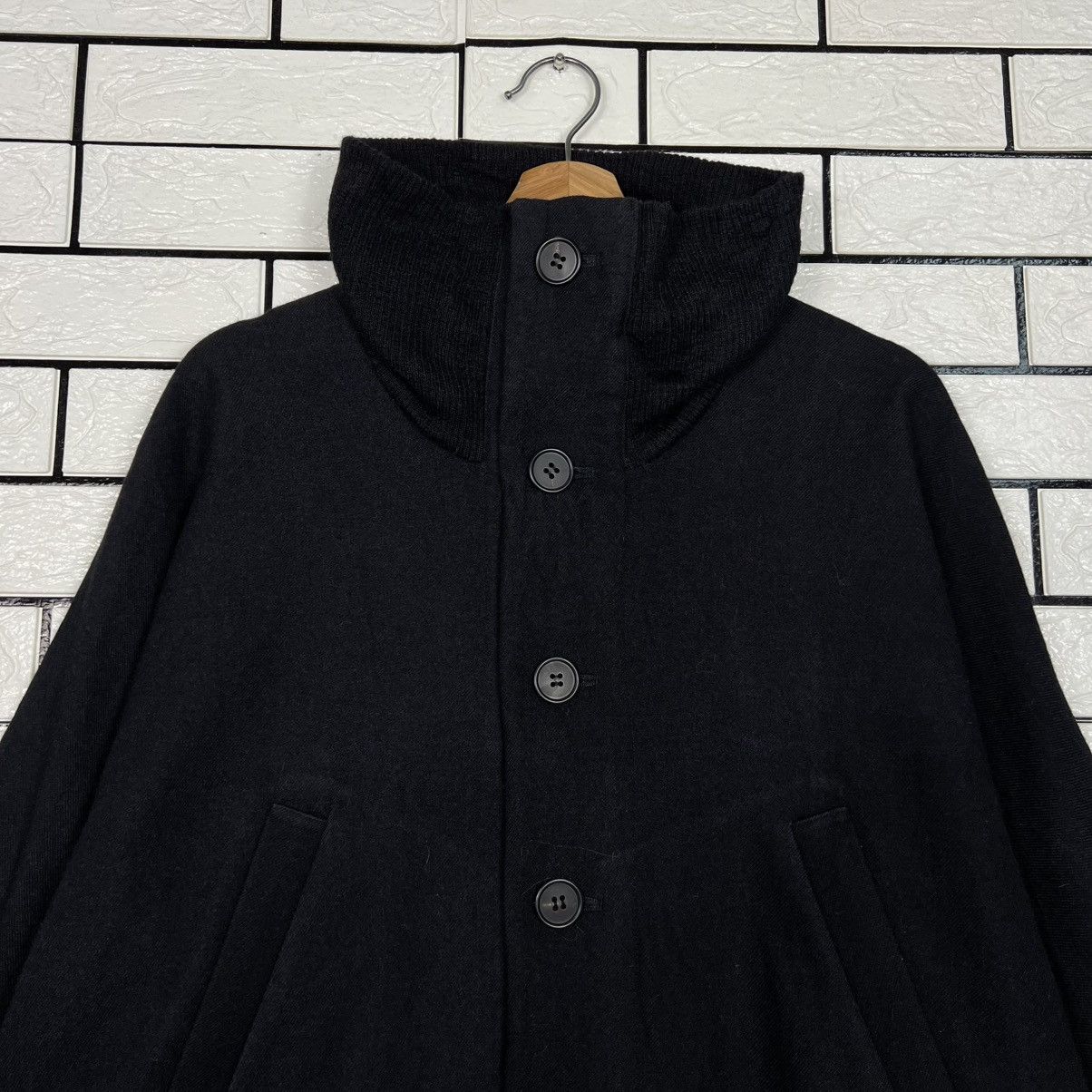 Japanese Brand FACTORY Made in Japan Stand Collar Wool Jacket #4117-C187 Size US S / EU 44-46 / 1 - 2 Thumbnail