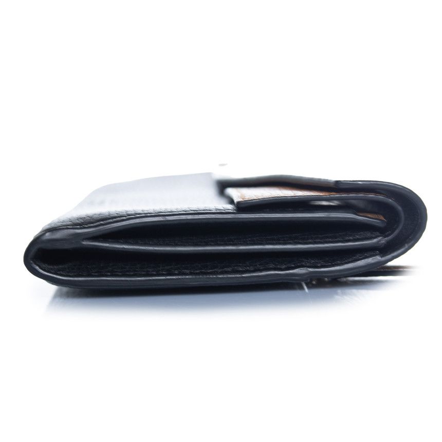 Smythson Smythson, black and brown leather wallet Size ONE SIZE - 4 Thumbnail