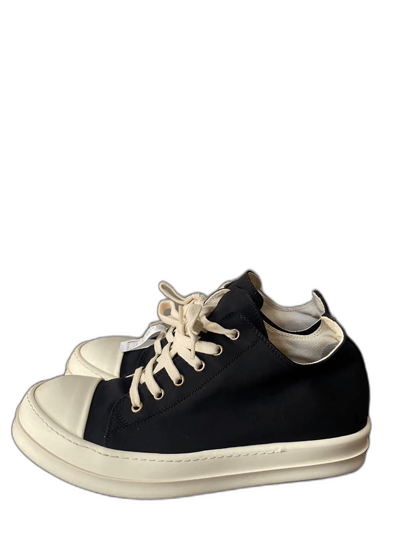 Rick Owens Rick Owens Low-Top Sneakers in Black Color Size US 9.5 / EU 42-43 - 1 Thumbnail