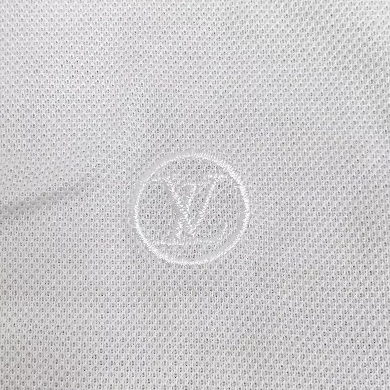Louis Vuitton Louis Vuitton White embroidered logo cotton short sleeve P Size US XS / EU 42 / 0 - 5 Thumbnail