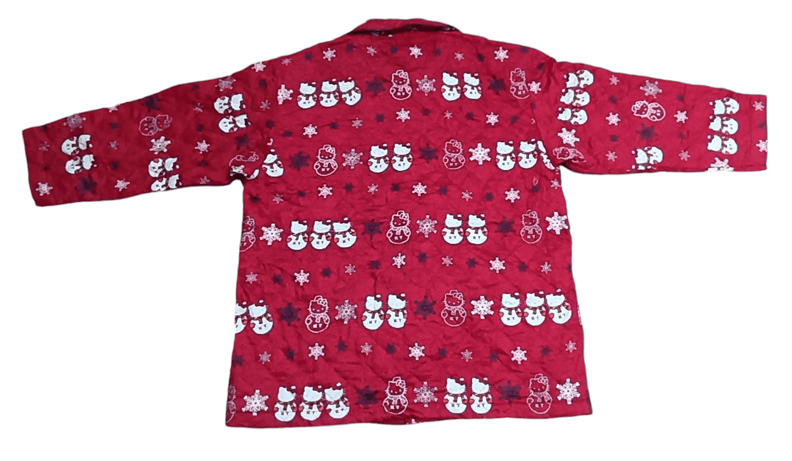 Japanese Brand × Vintage VINTAGE Y2K HELLO KITTY FULL PRINT LIGHT PUFFER JACKET Size XL / US 12-14 / IT 48-50 - 4 Thumbnail