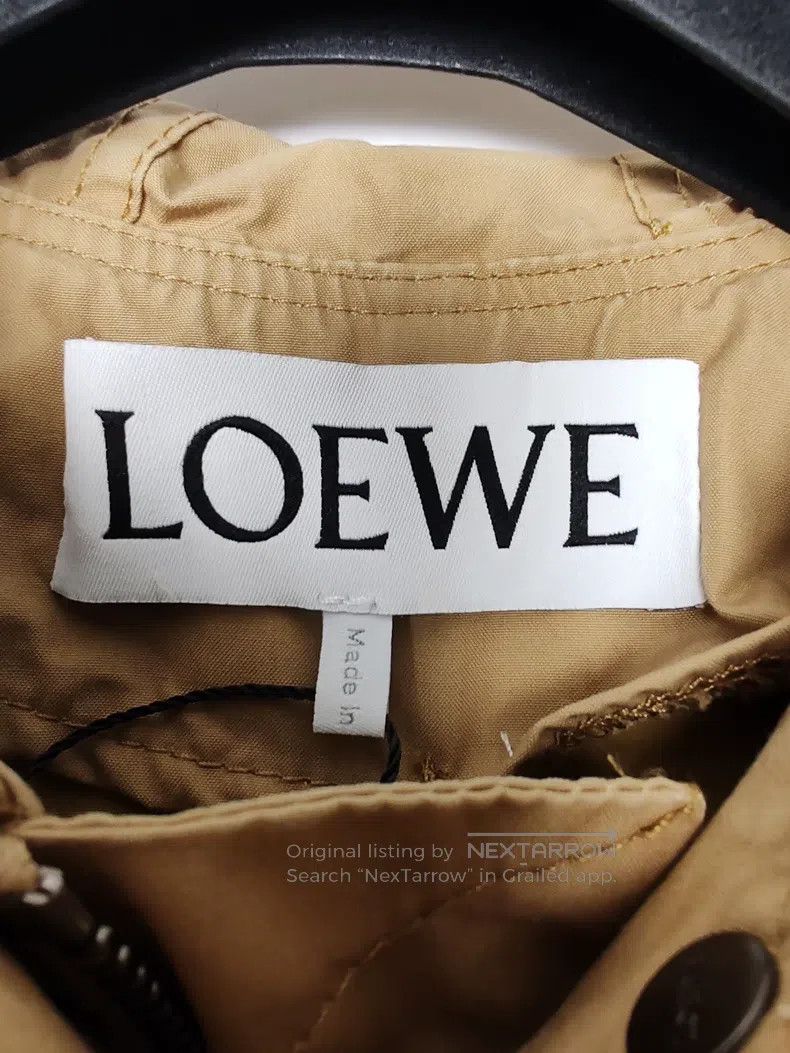 Loewe Loewe Leather Logo Windbreaker Size 4XL / US 24-26 - 4 Thumbnail