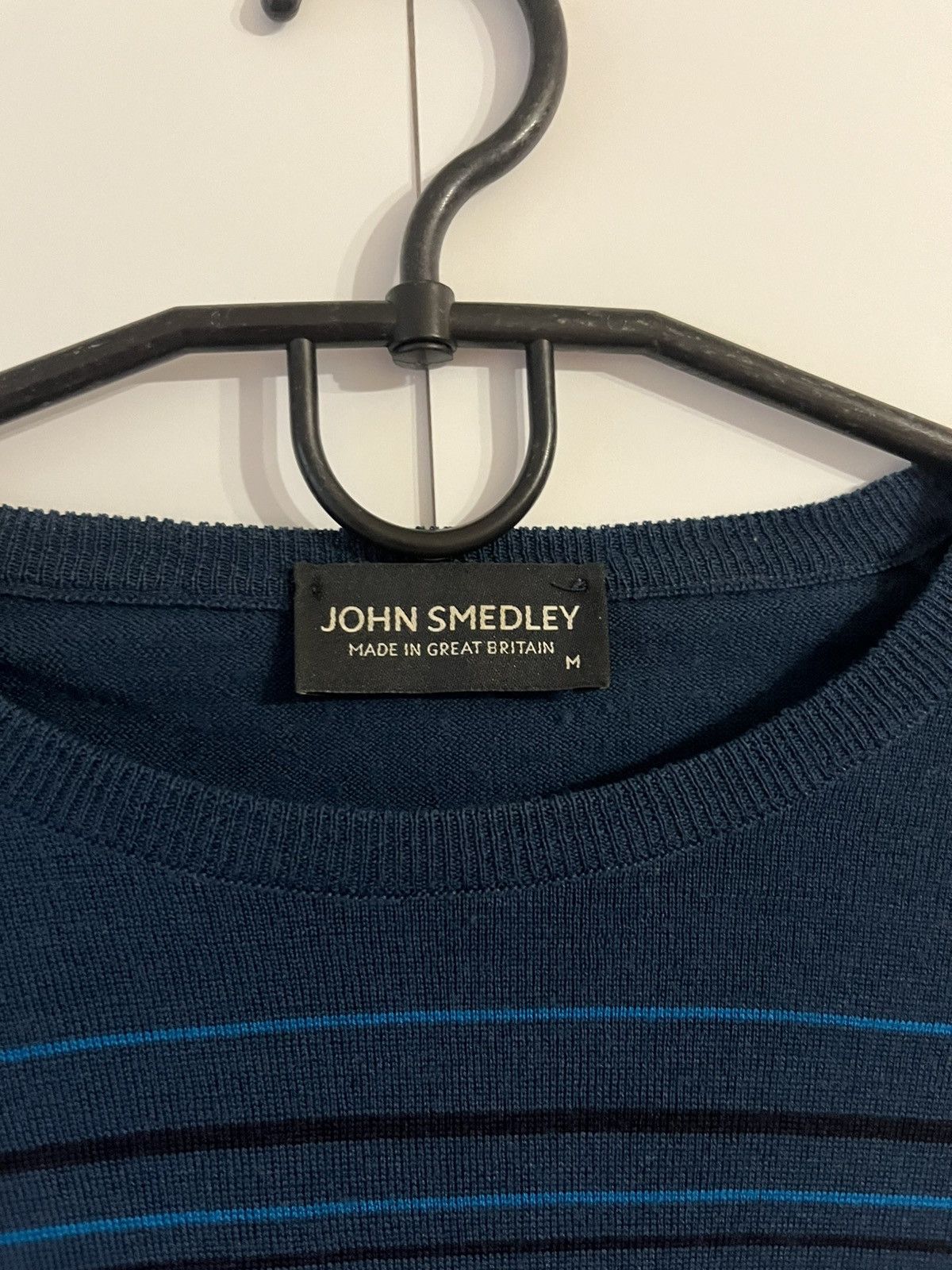 John Smedley John Smedley Classic Luxury Striped Pure New Wool Sweater Size US M / EU 48-50 / 2 - 7 Thumbnail
