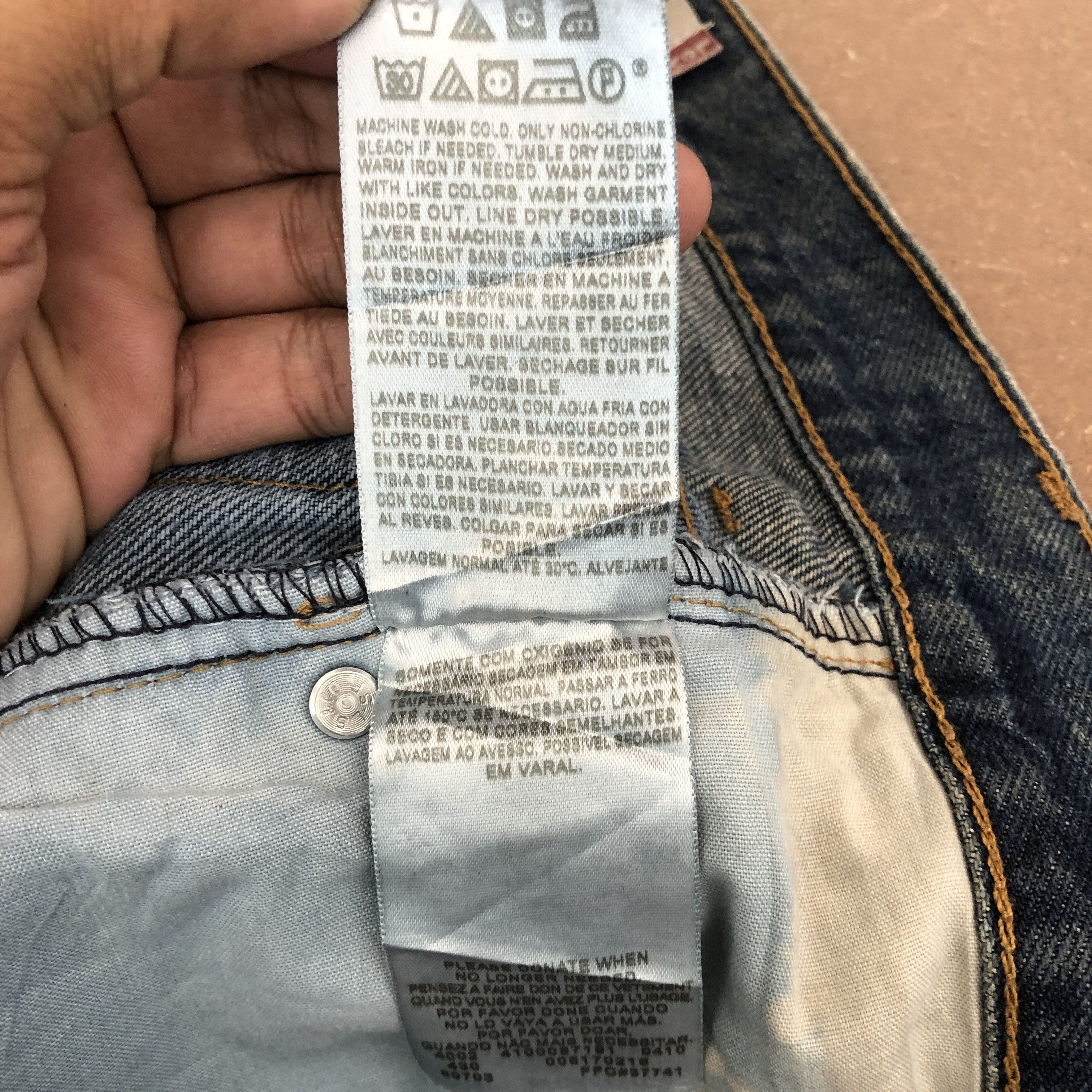 Levi's Vintage Y2K Levis 517 Jeans Levi's Bootcut Flare Denim Size US 32 / EU 48 - 11 Thumbnail