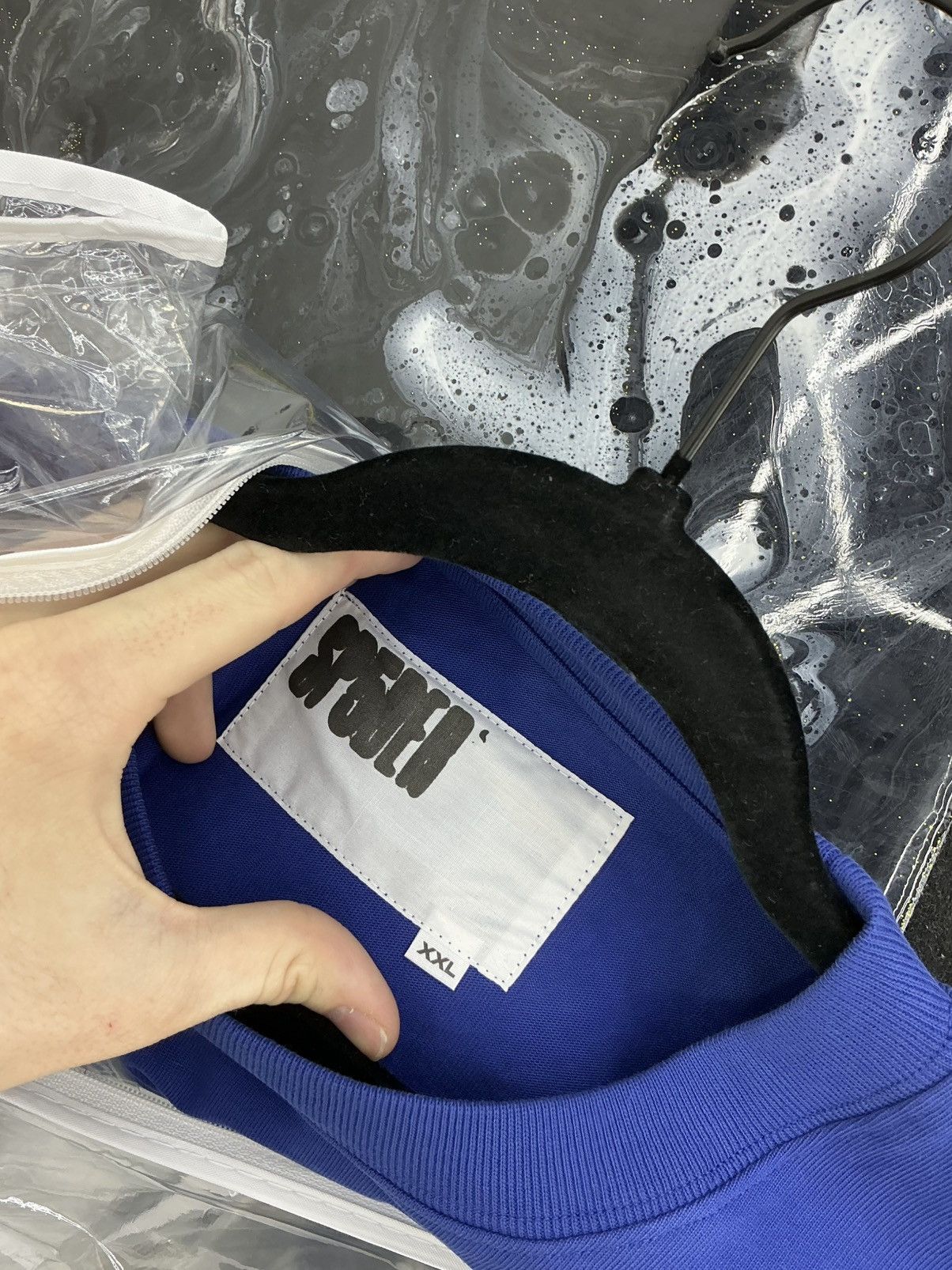 Sp5der Sp5der Beluga Longsleeve Blue Size XXL Size US XXL / EU 58 / 5 - 10 Thumbnail