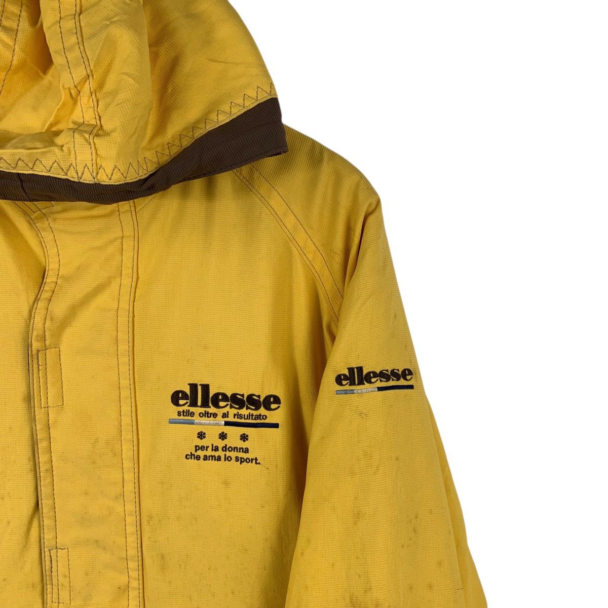 Ellesse × Vintage Vintage ELLESSE Perugia Italian Sportswear Hoodie Ski Jacket Size US L / EU 52-54 / 3 - 5 Thumbnail