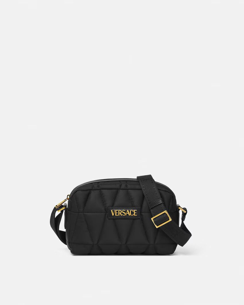 Versace o1s22i1n0125 Size: OS / Quilted Nylon Camera Bag in Black Size ONE SIZE - 1 Thumbnail