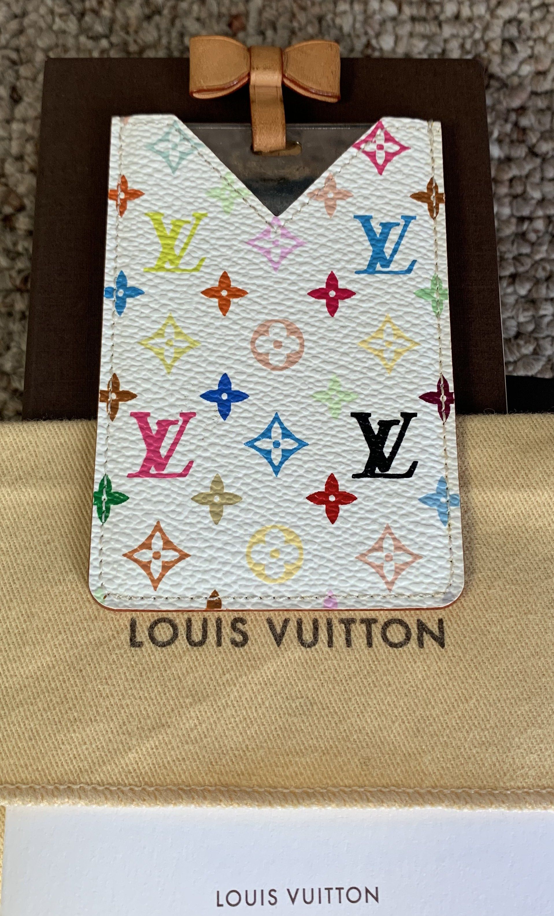 Louis Vuitton × Takashi Murakami S/S 2003 Vuitton x Murakami Monogram Card Holder+Mirror Size ONE SIZE - 11 Thumbnail