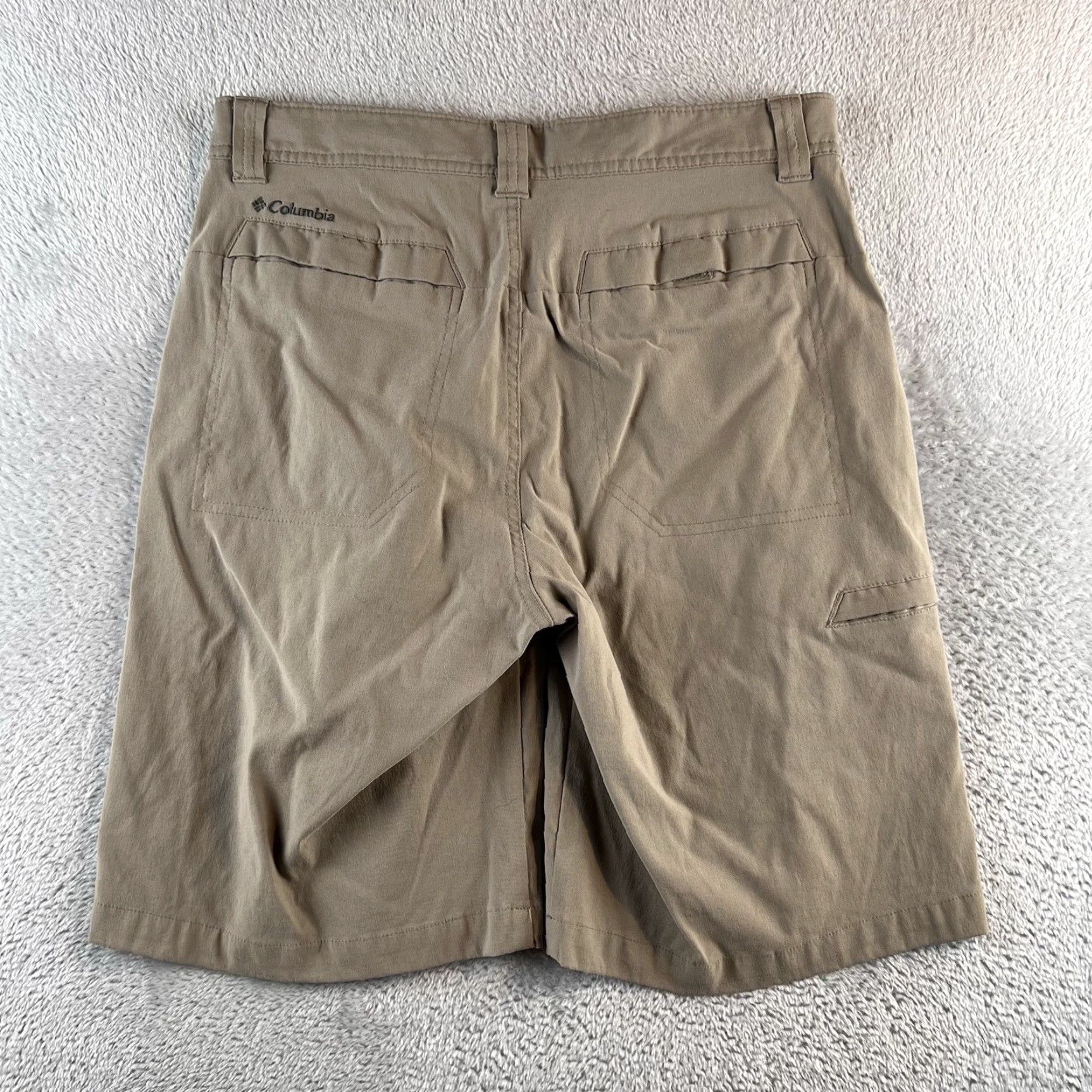 Vintage Columbia Cargo Shorts Mens 30 Beige Outdoor Hiking Summer Spring Fall Casual Travel Size US 30 / EU 46 - 2 Thumbnail