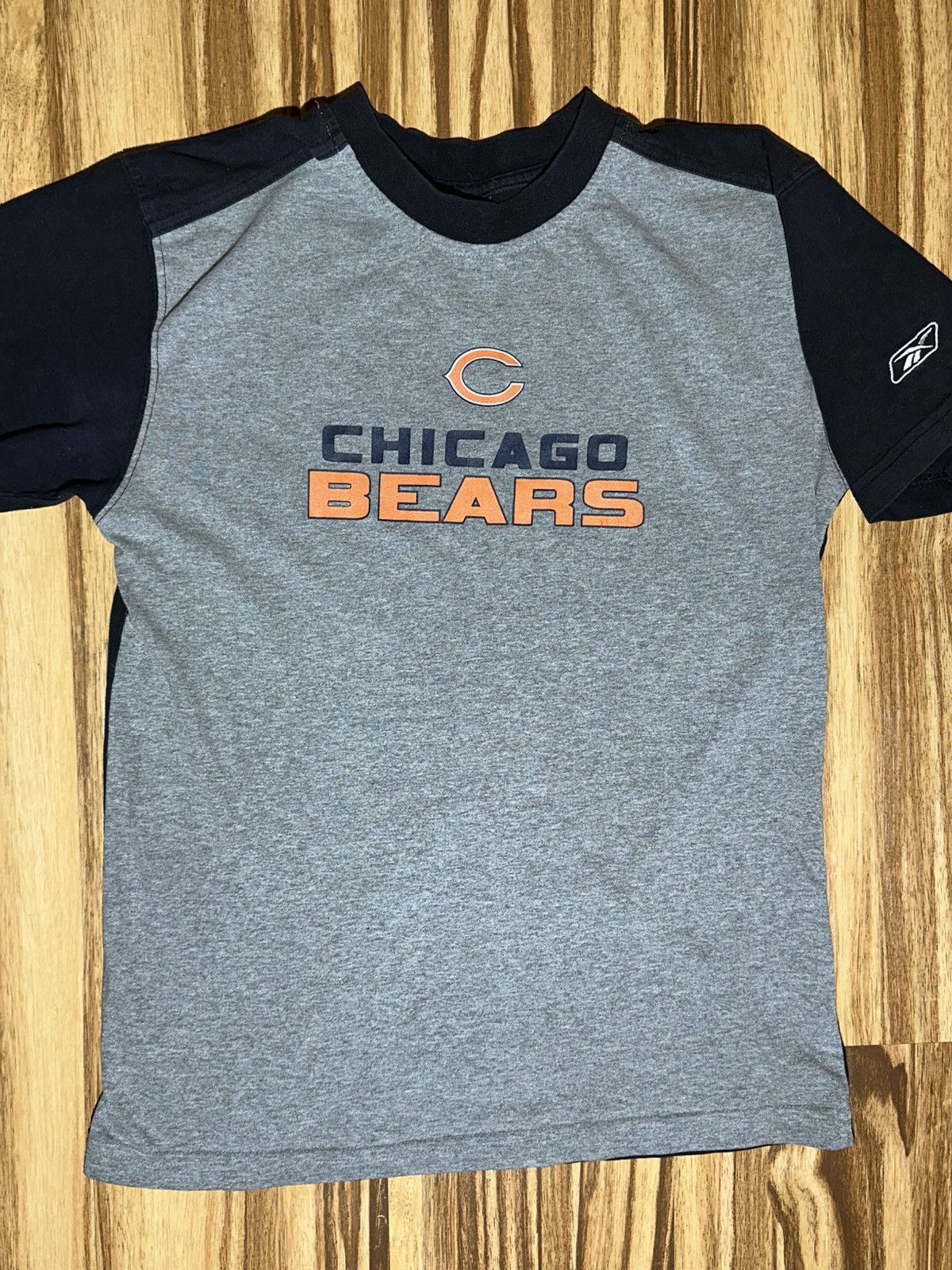 Reebok 2004-2006 Reebok Chicago Bears Gray and Black Tee Size US L / EU 52-54 / 3 - 2 Thumbnail