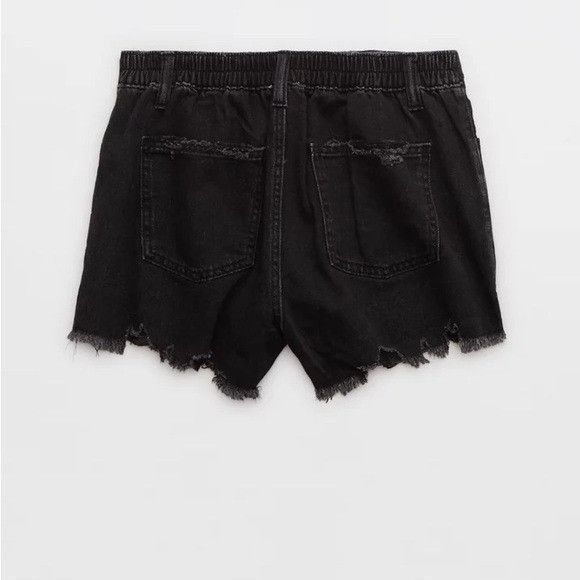 Other New Aerie Daydream Black Denim Short Sz Small S Size 24" / US 00 / IT 34 - 9 Thumbnail