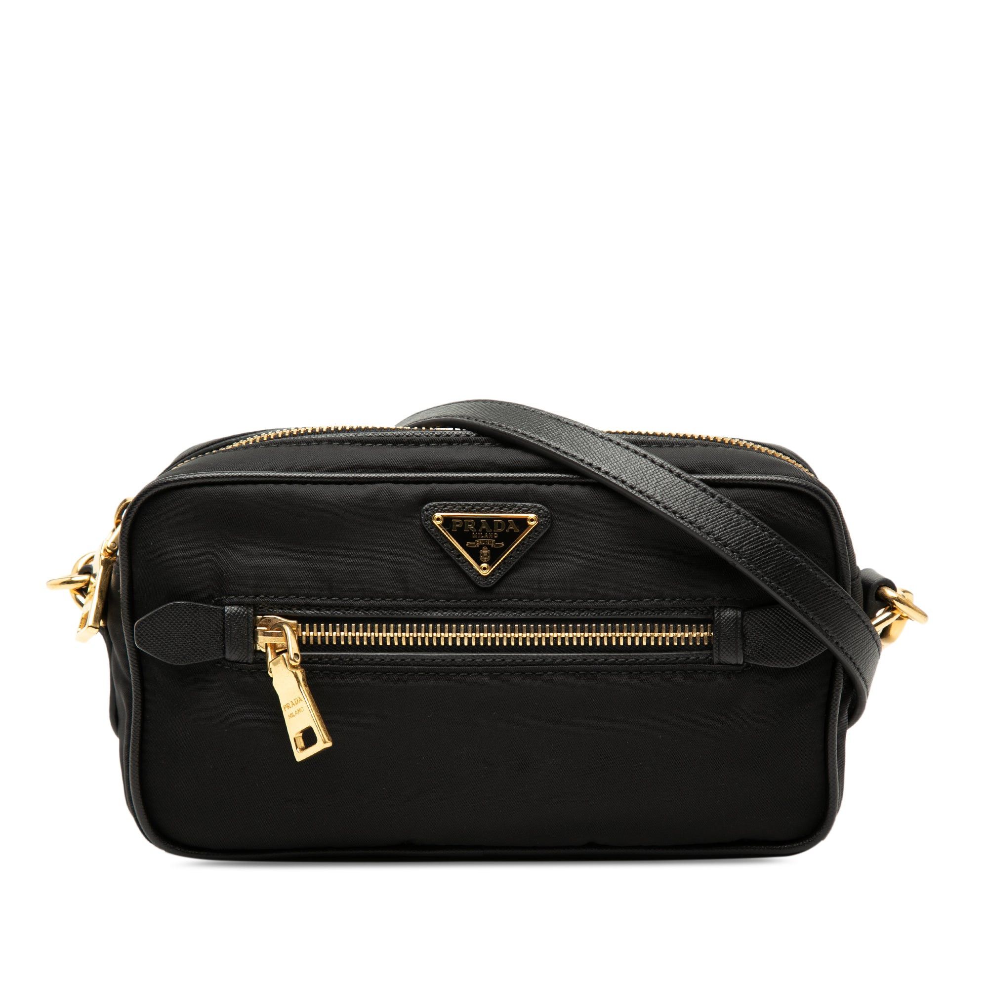 Prada Small Tessuto Front Pocket Camera Bag Size ONE SIZE - 1 Thumbnail