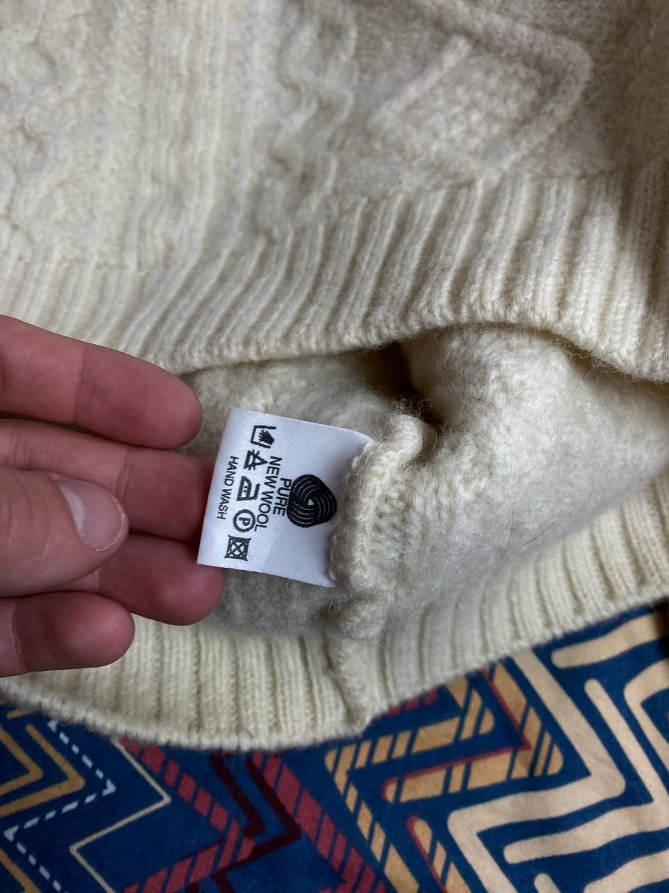 Vintage Y2K streetwear Vintage BLARNEY Sweaters white Size US M / EU 48-50 / 2 - 3 Thumbnail