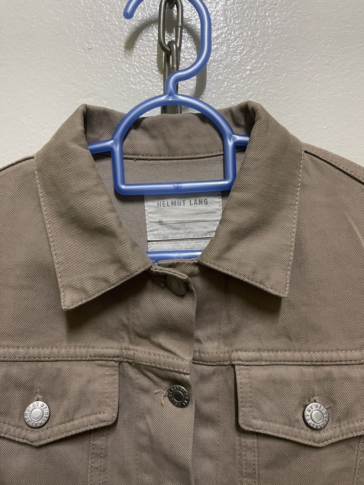 Helmut Lang Helmut Lang Raw Silk Denim Jacket 40 Size US XXS / EU 40 - 6 Thumbnail